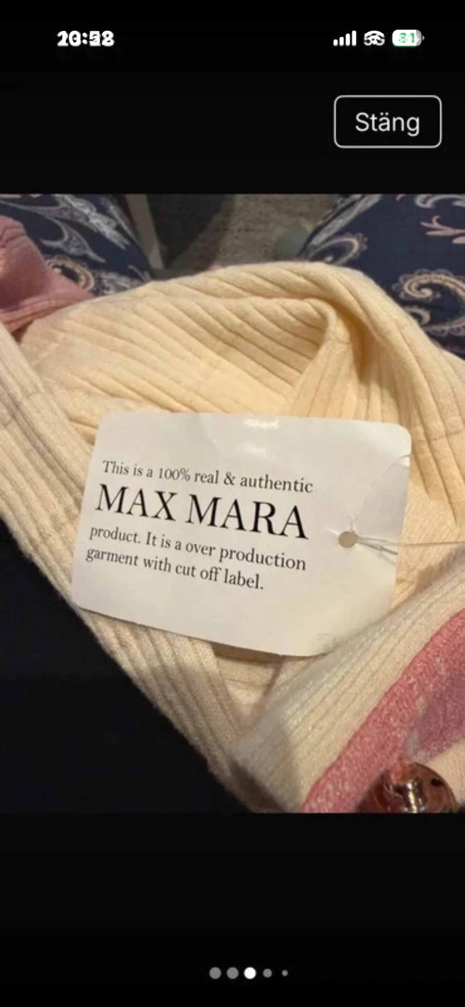 Max Mara-polotröja NWOT - Image 5