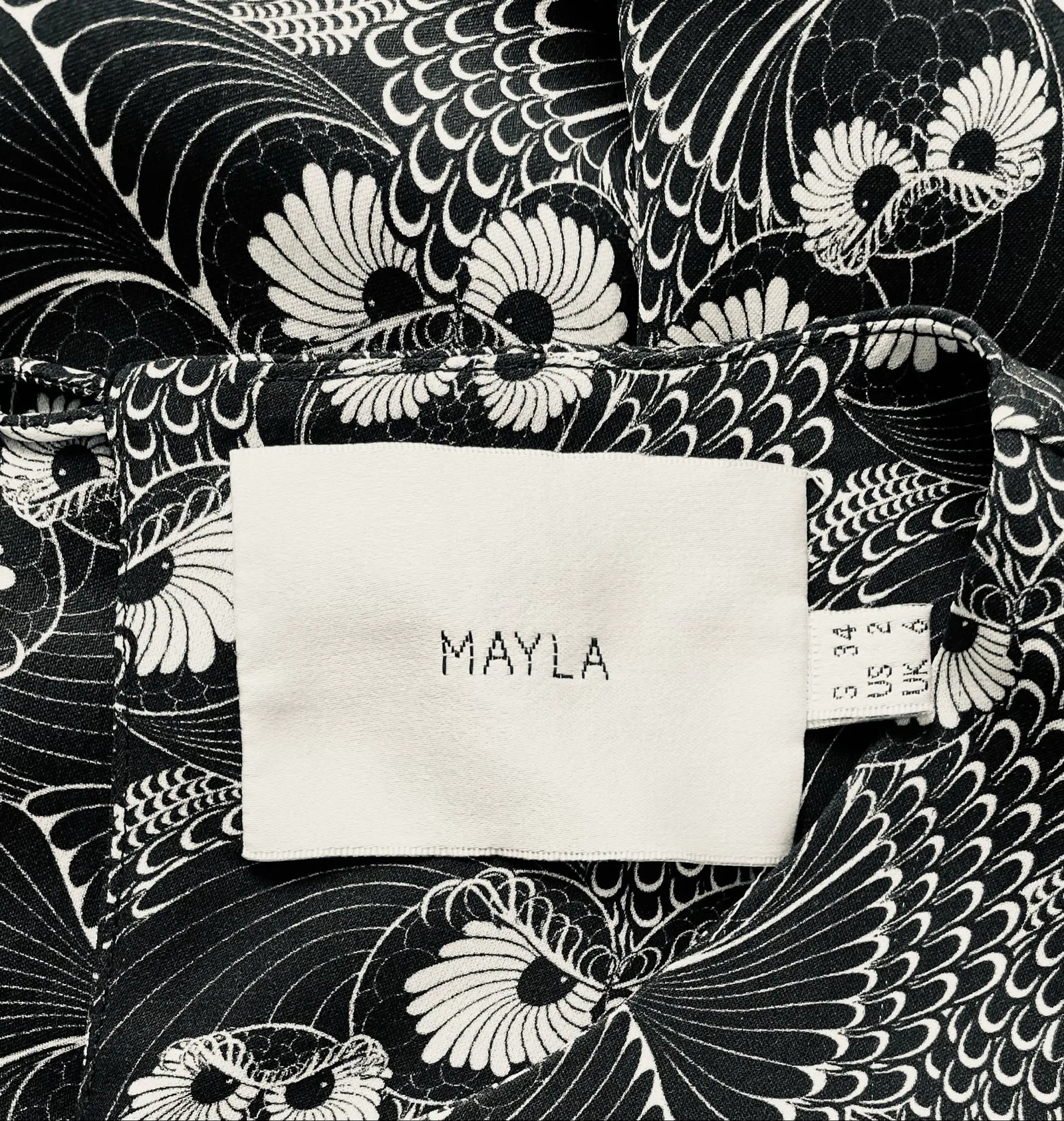 Mayla-sidenklänning - Image 2