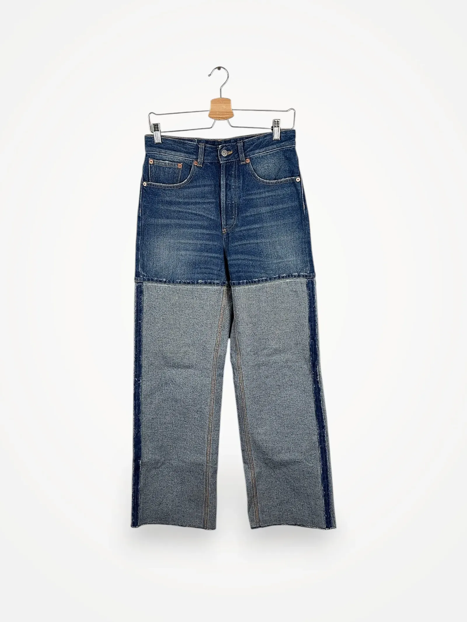 Mm6 Maison Margiela Distressed 5 Pocket Pants-jeans - Image 2