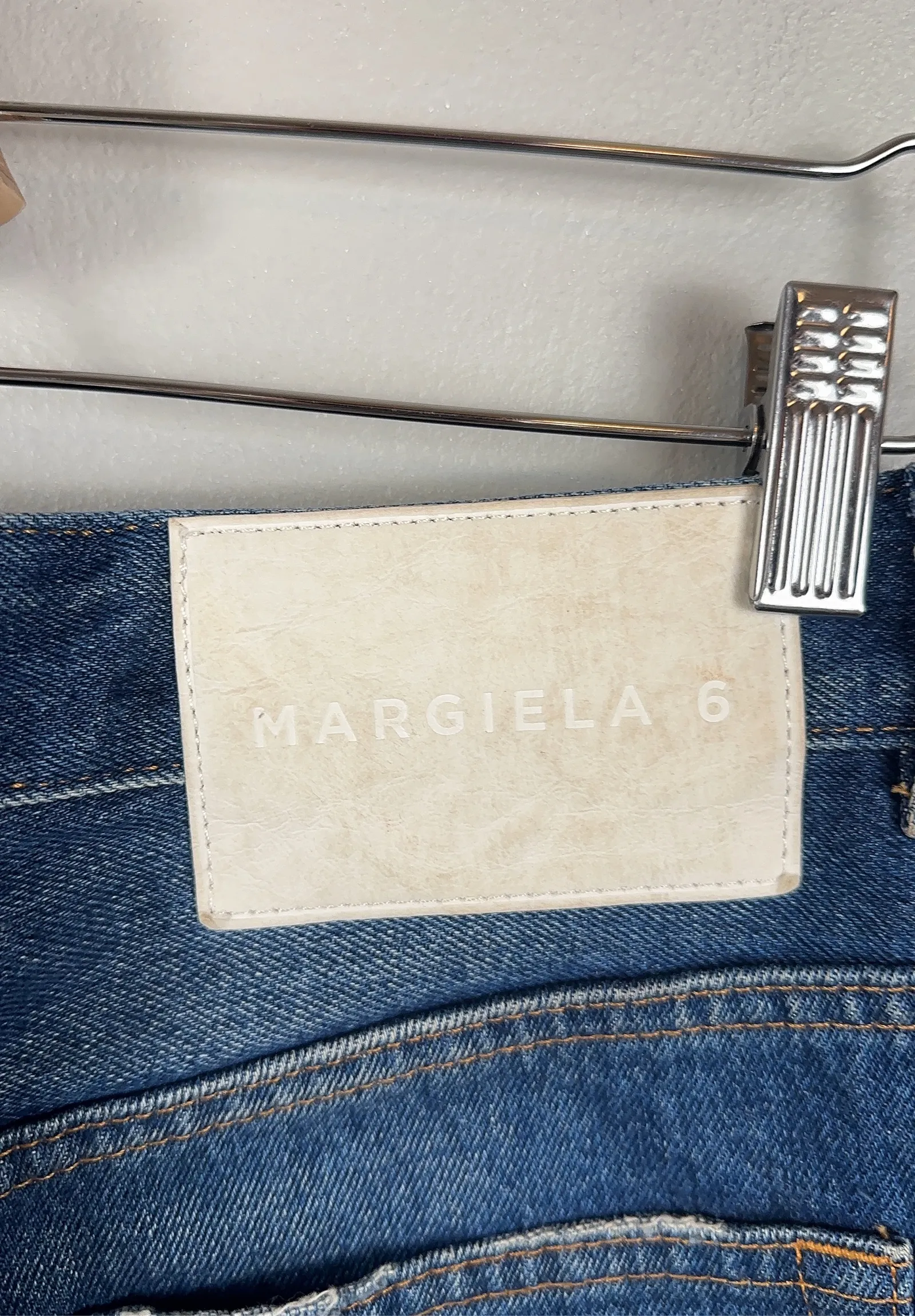 Mm6 Maison Margiela Distressed 5 Pocket Pants-jeans - Image 6