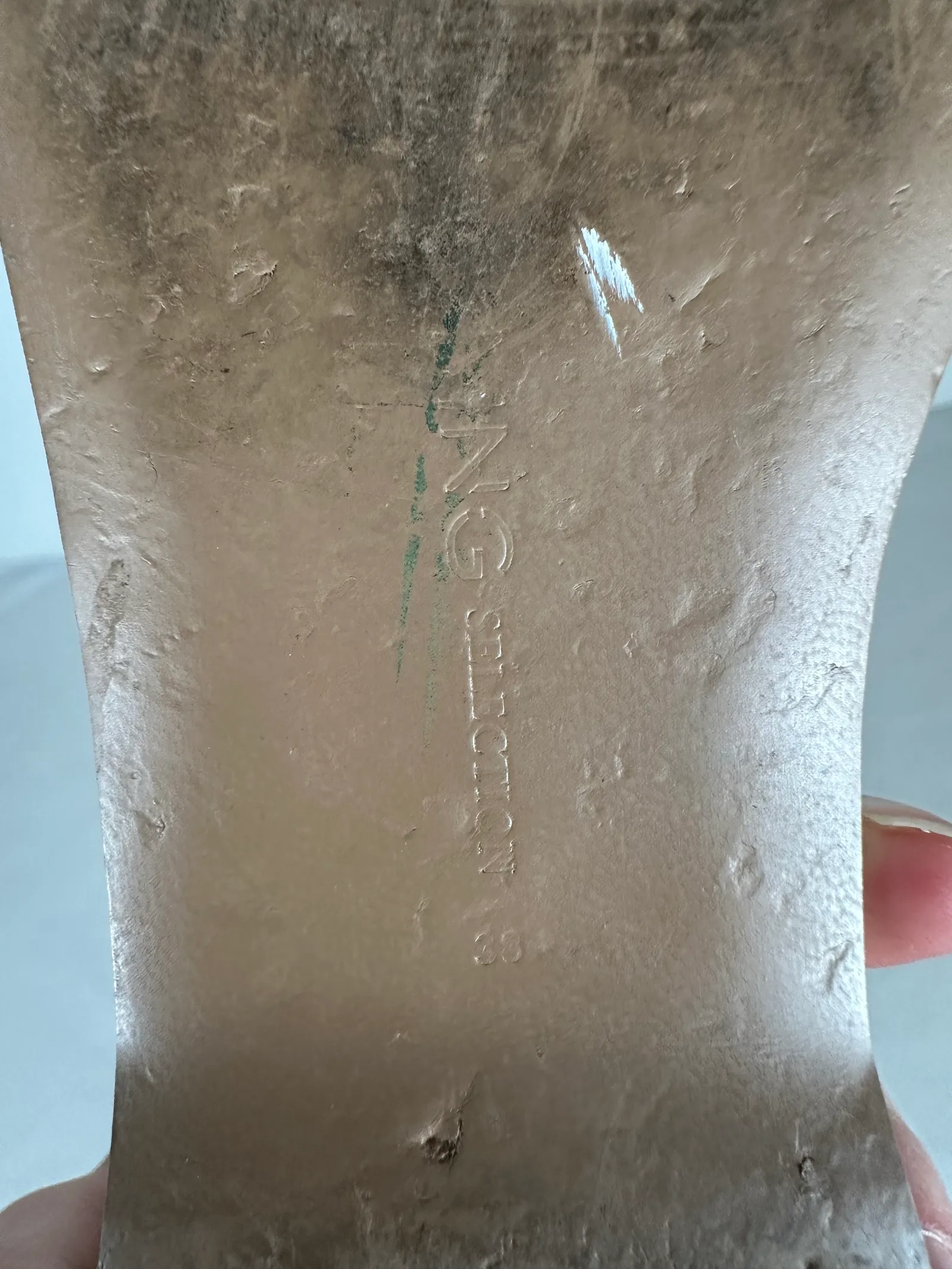 Mng-skinnsandaler NWOT - Image 4