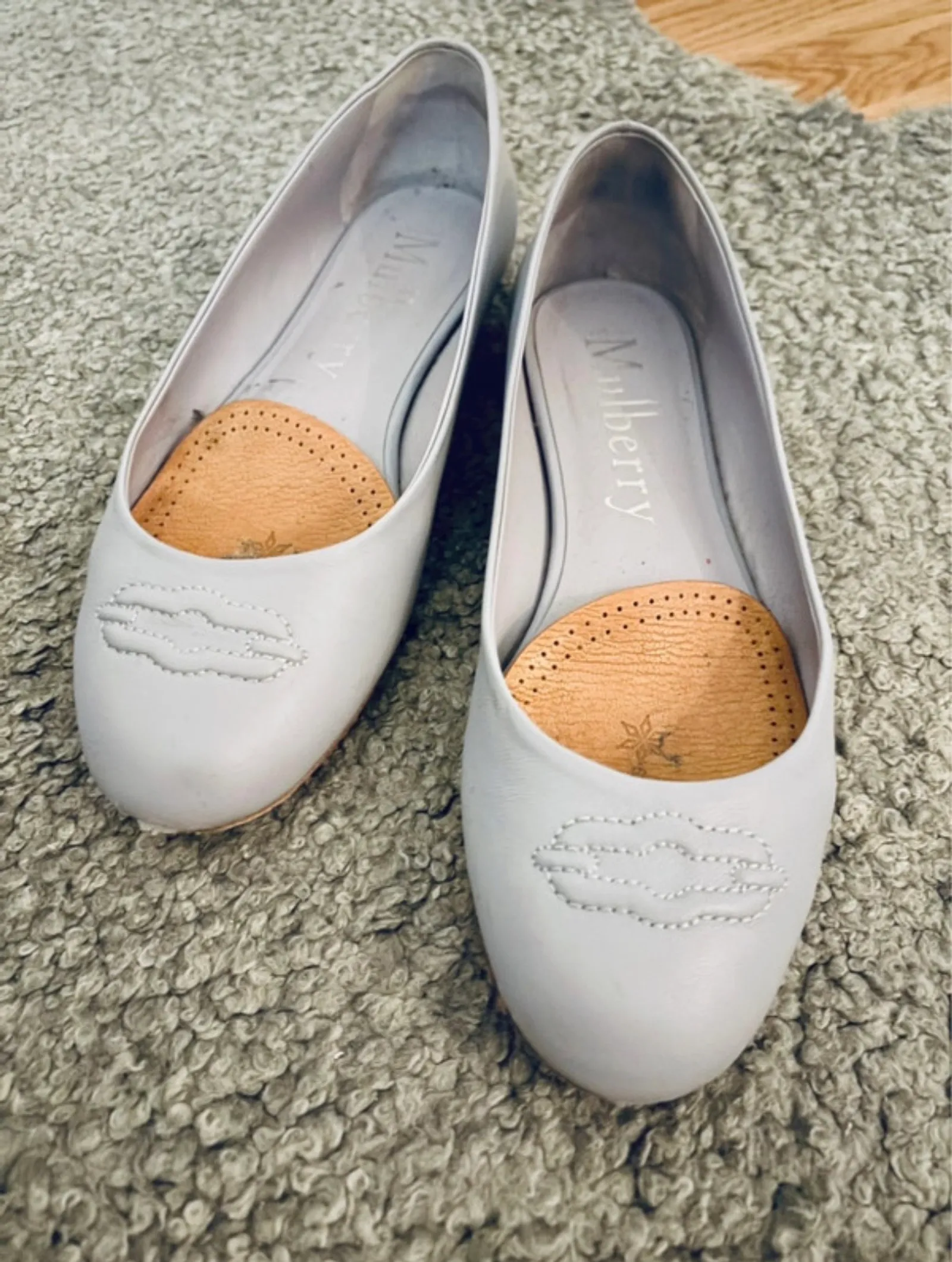 Mulberry Pimlico Ballerina-skinnballerinaskor - Image 3
