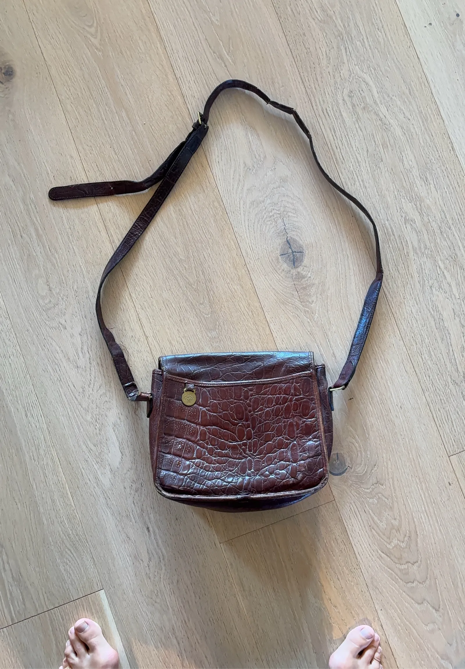 Mulberry-skinnaxelremsväska - Image 3