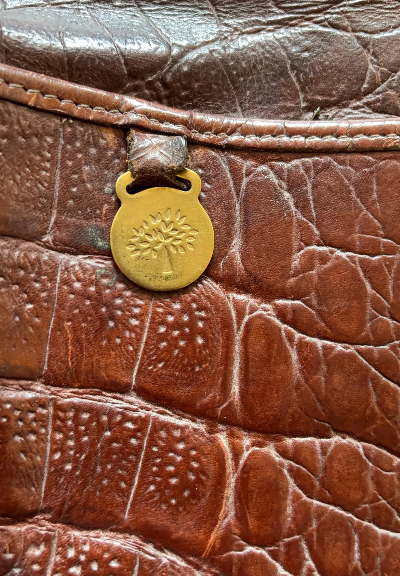Mulberry-skinnaxelremsväska - Image 7