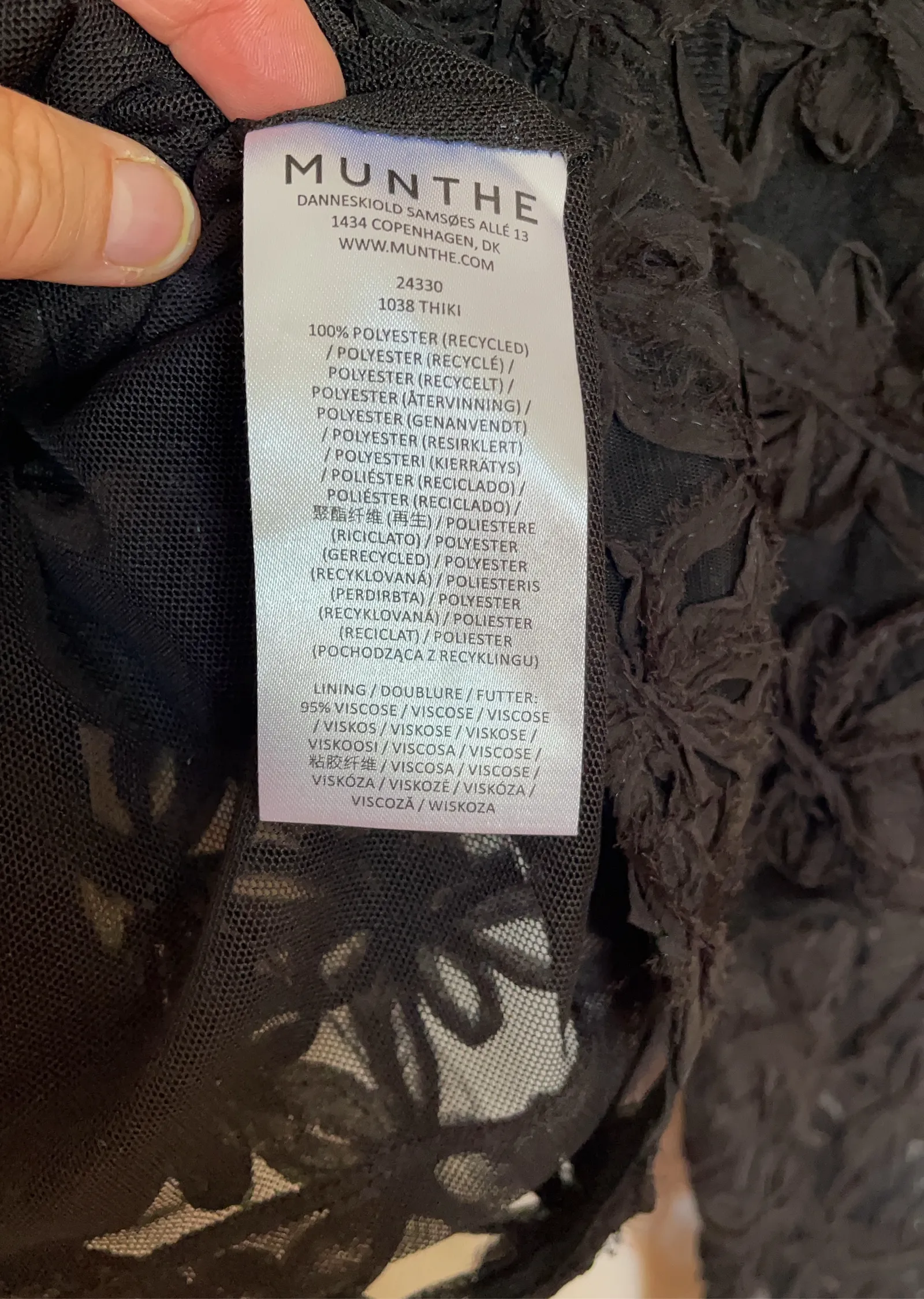 MUNTHE 1038 Thiki-blus - Image 3