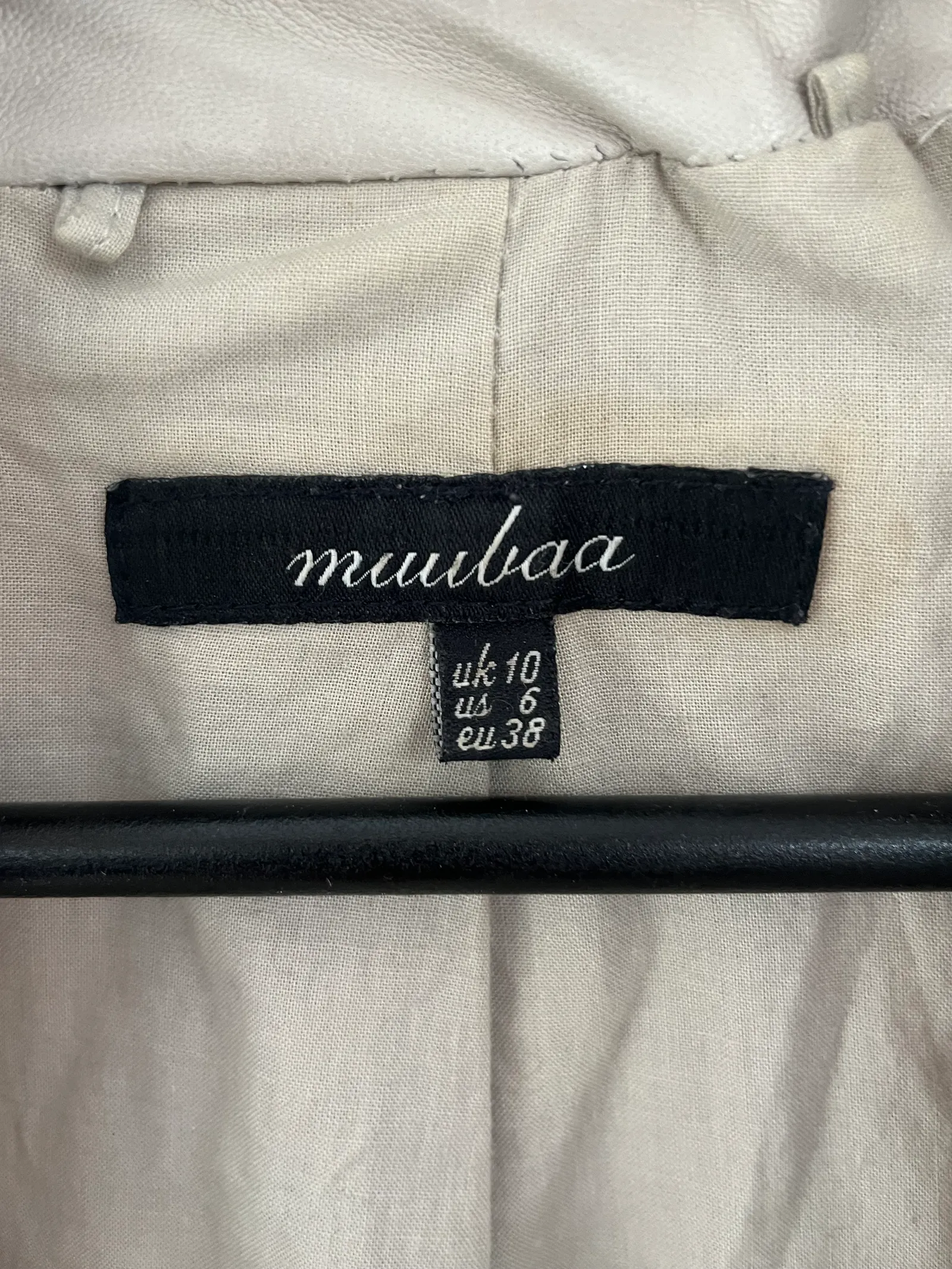 Muubaa-skinnjacka - Image 2