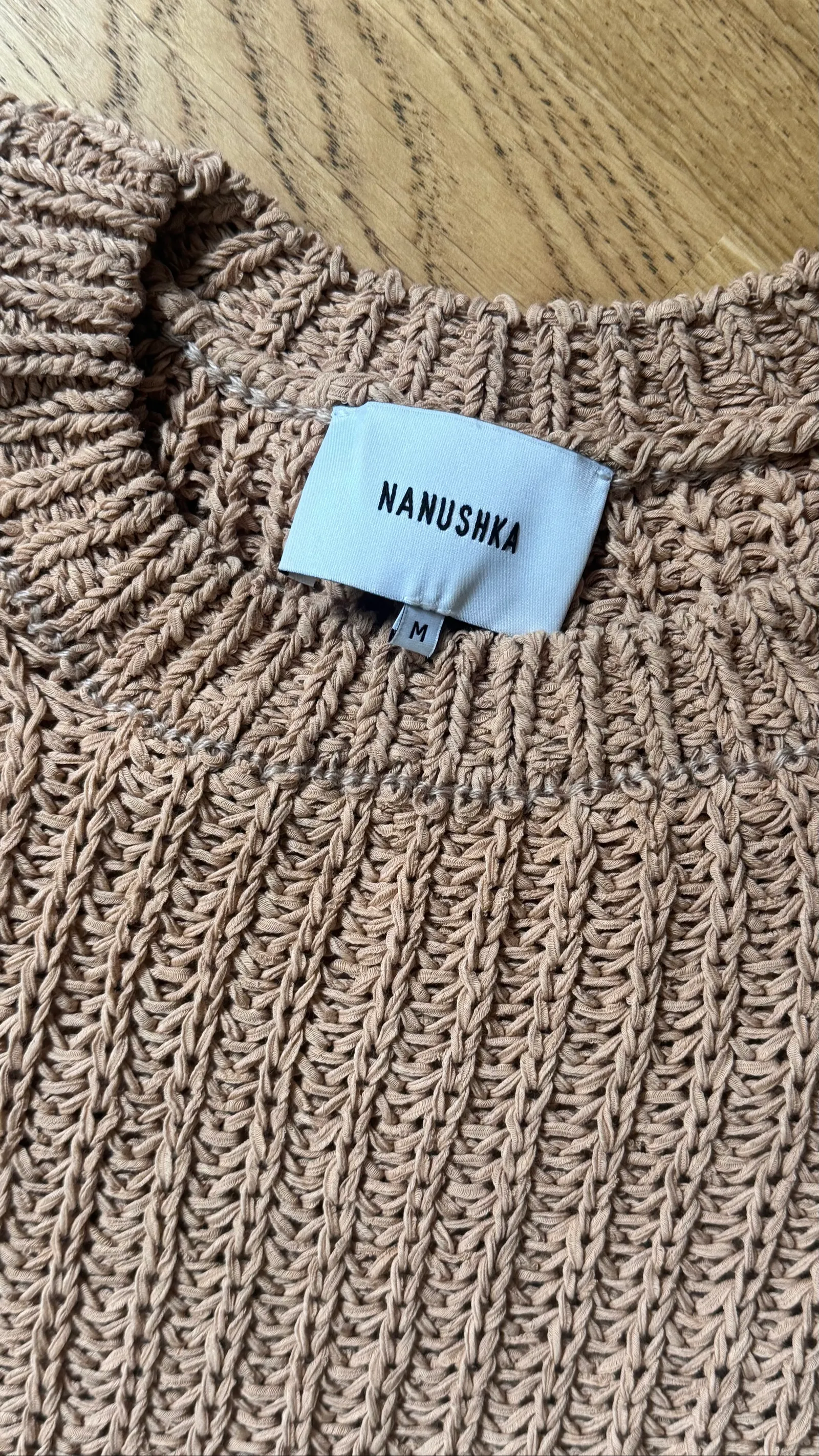Nanushka Rodi Assymetric Cotton Knit-tröja - Image 2
