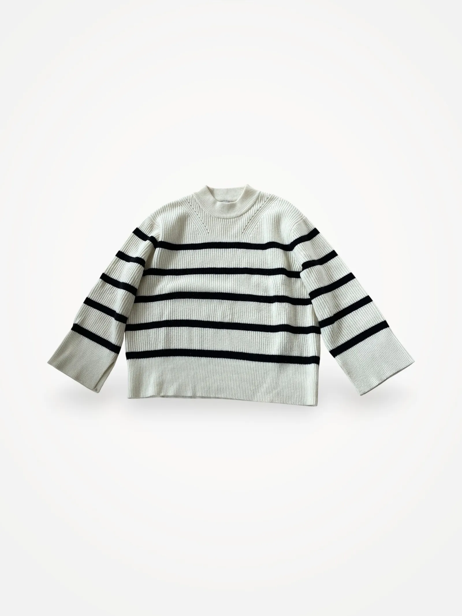 Neo Noir Frani Stripe Knit-tröja NWOT
