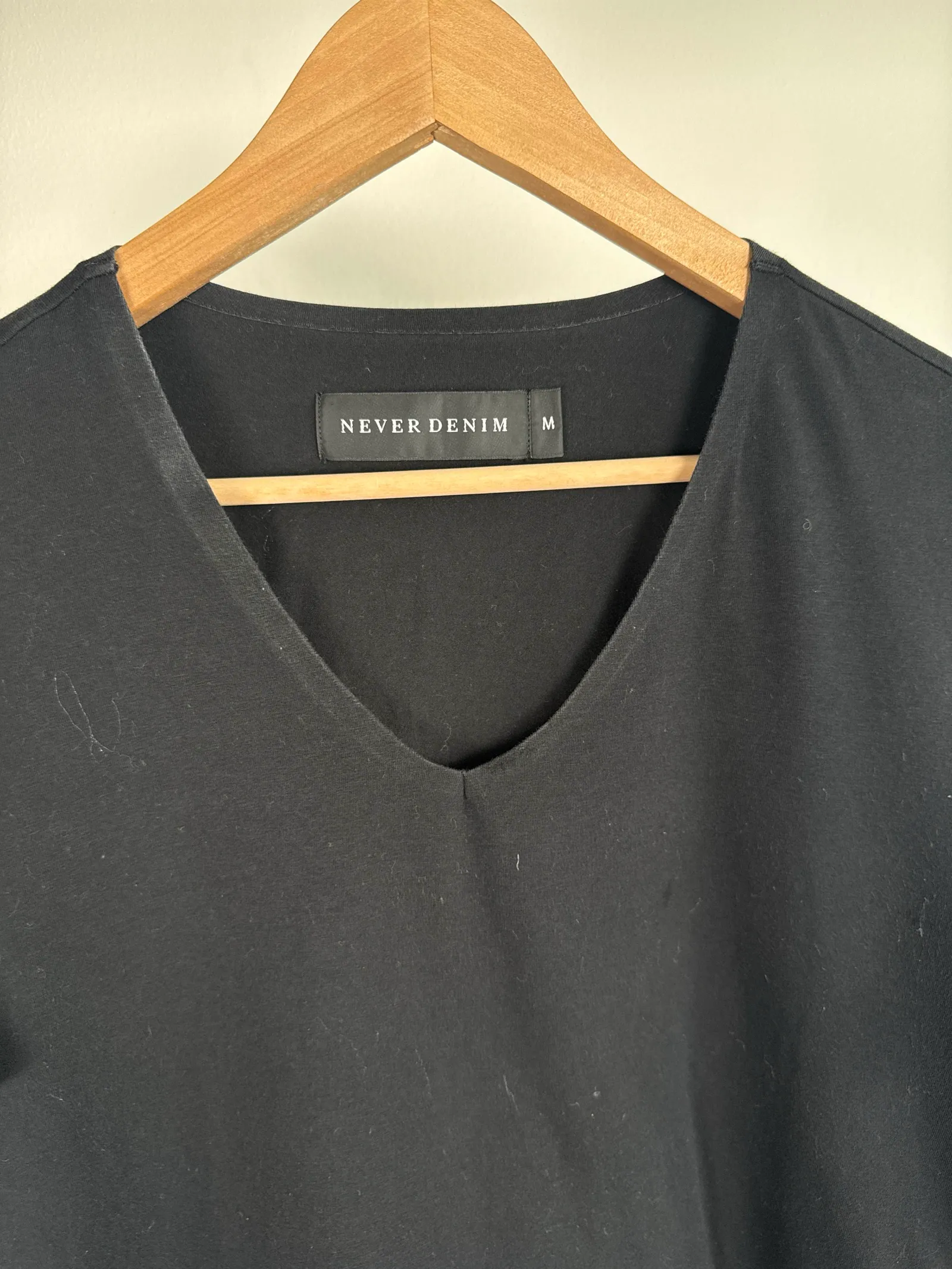 Never Denim-t-shirt - Image 2