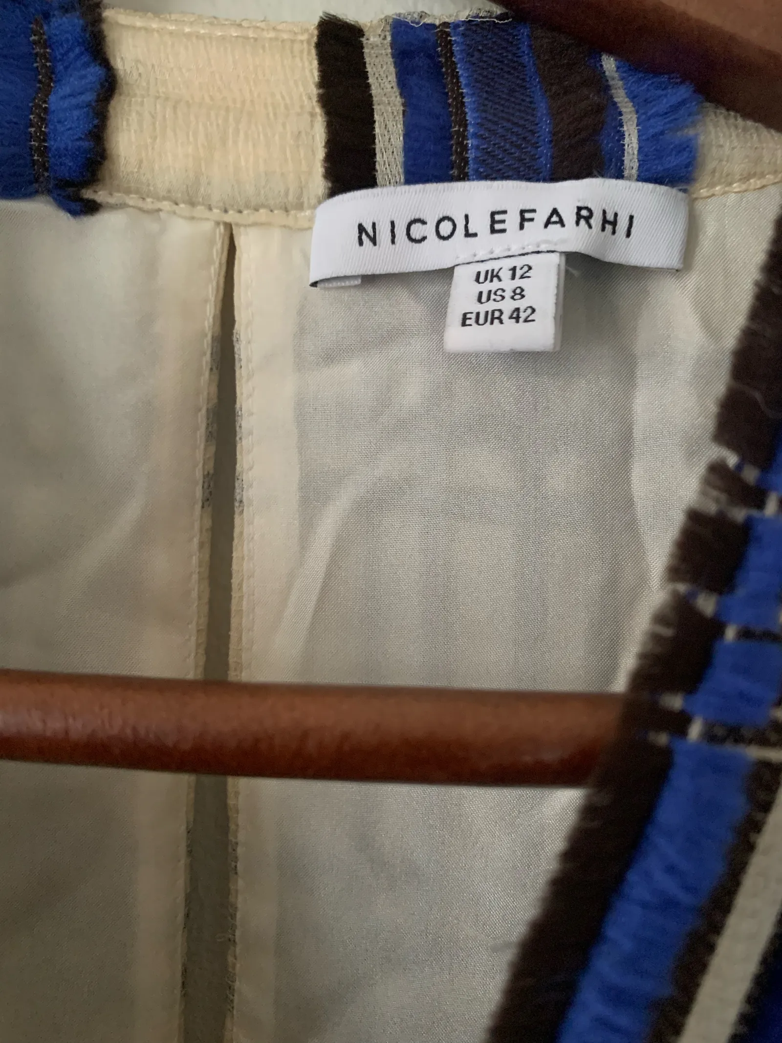 Nicole Farhi-sidenklänning - Image 2