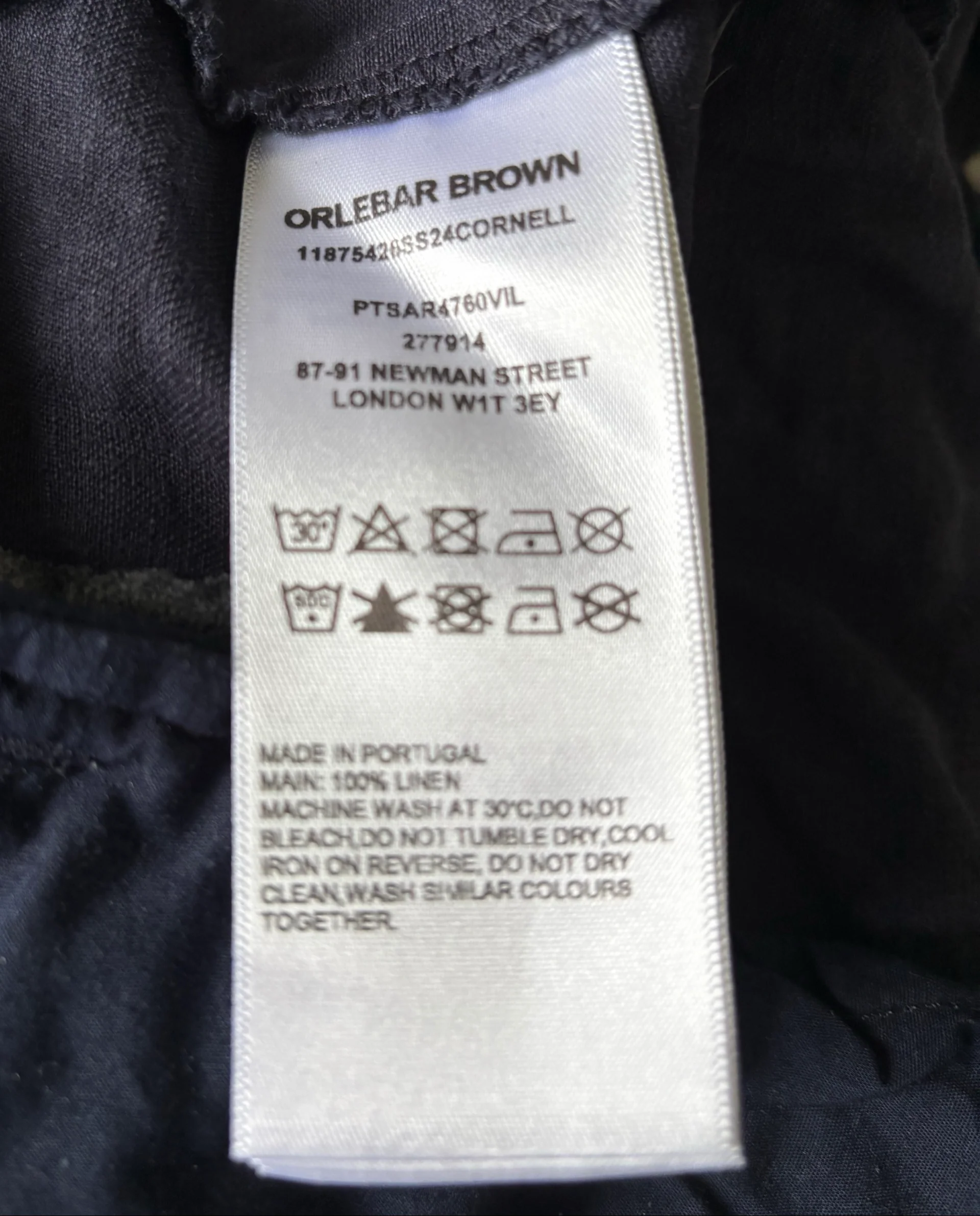 Orlebar Brown-linneshorts - Image 3