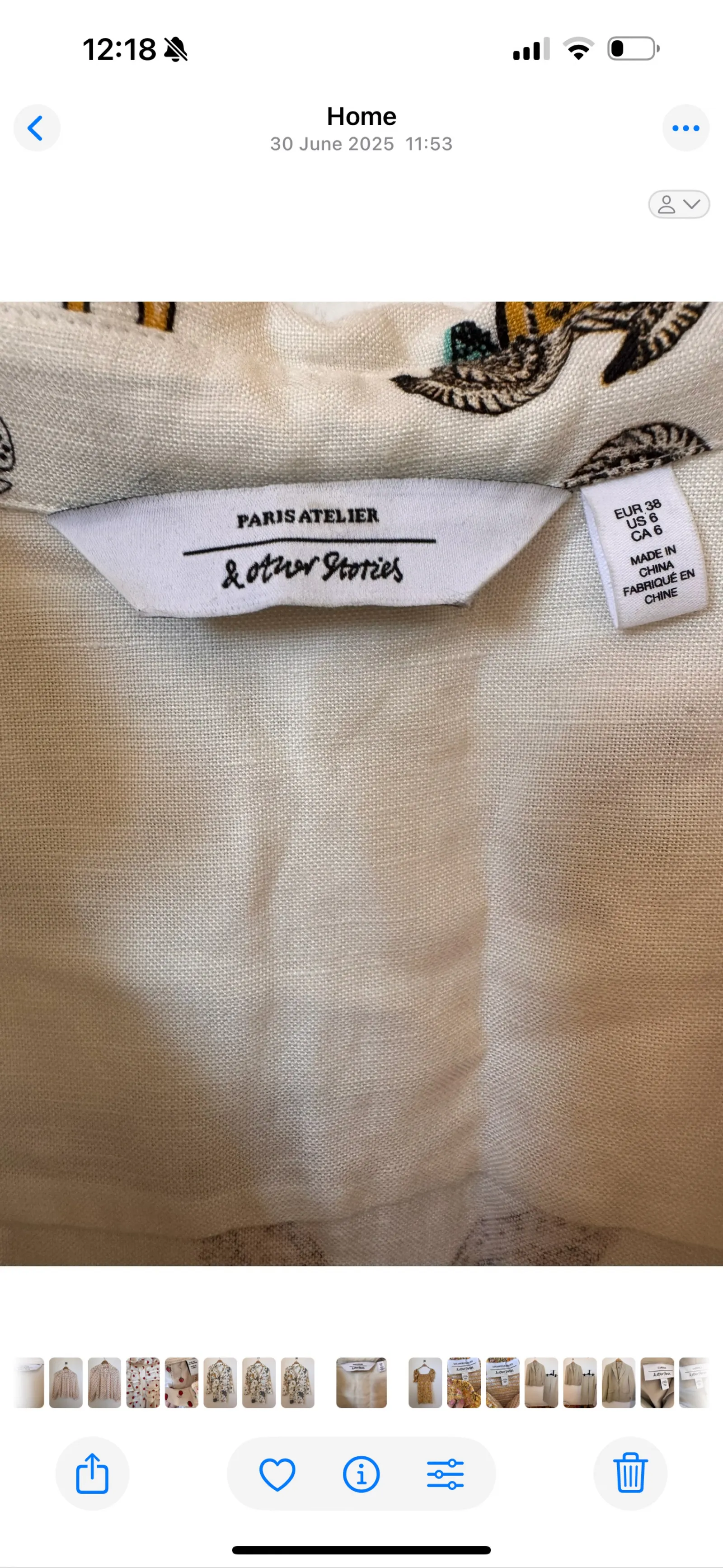 & Other Stories-klänning NWOT - Image 3