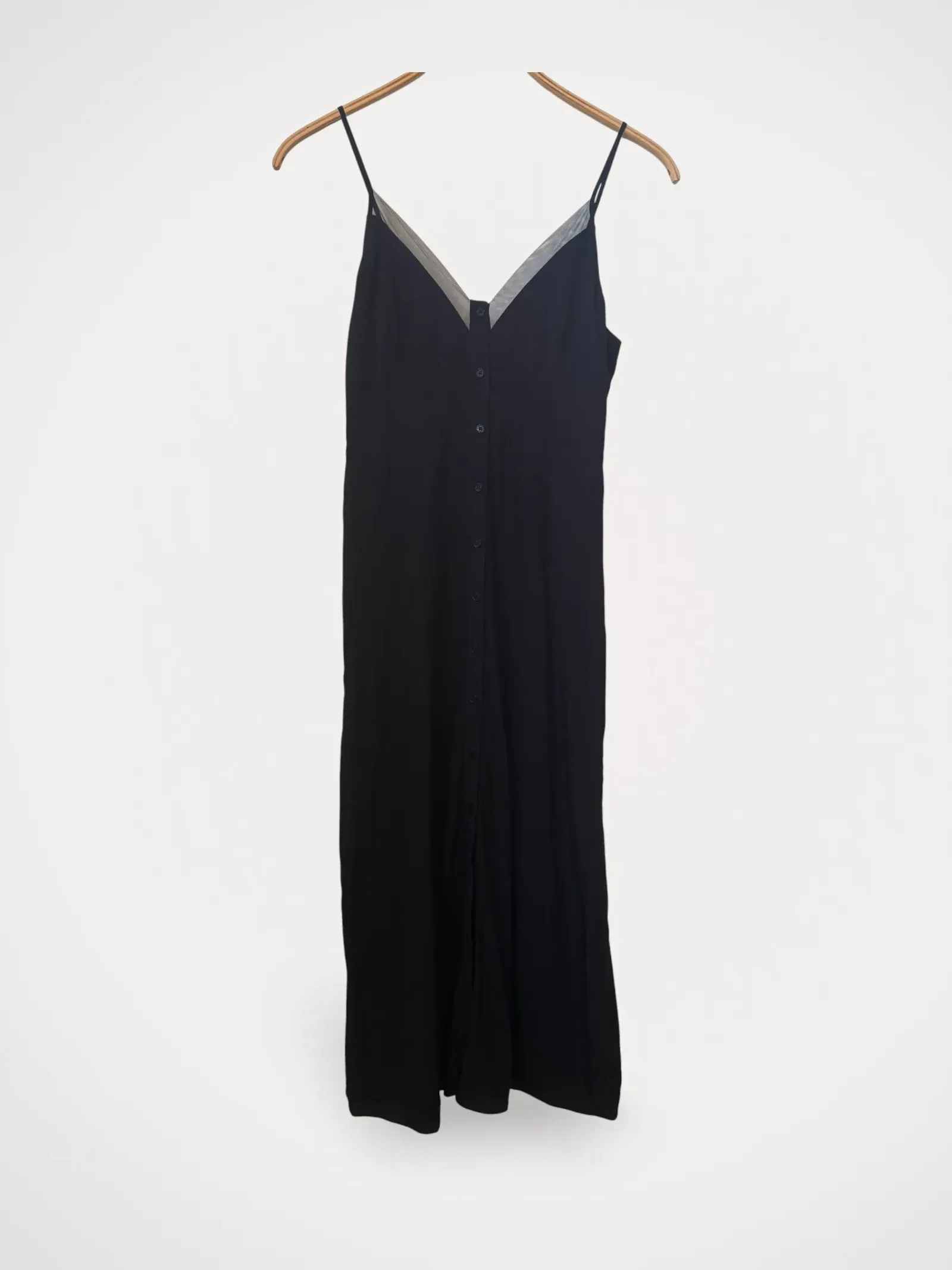 & Other Stories Mesh Trim Slip-klänning NWOT