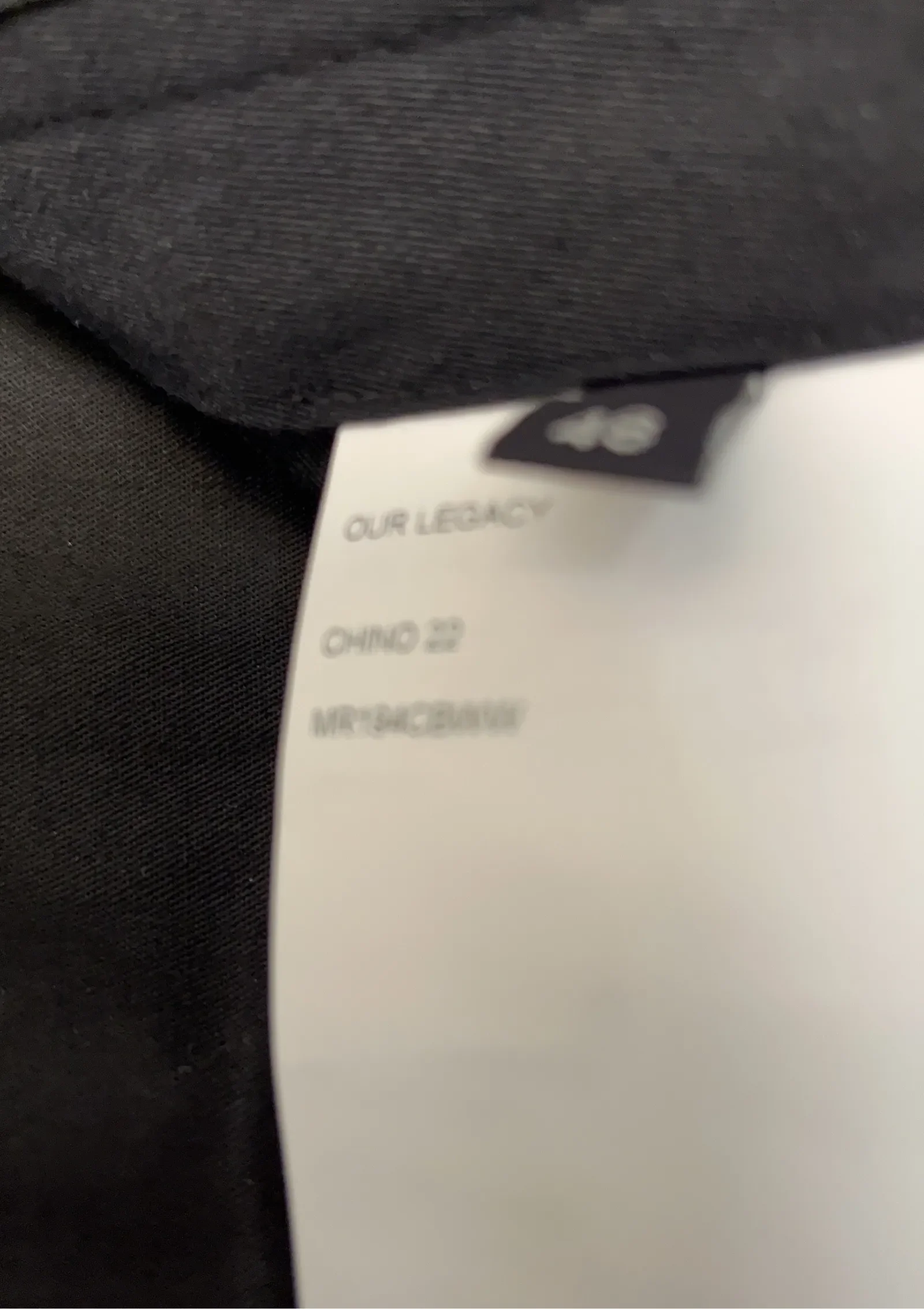 Our Legacy Chino22-kostymbyxor NWOT - Image 3