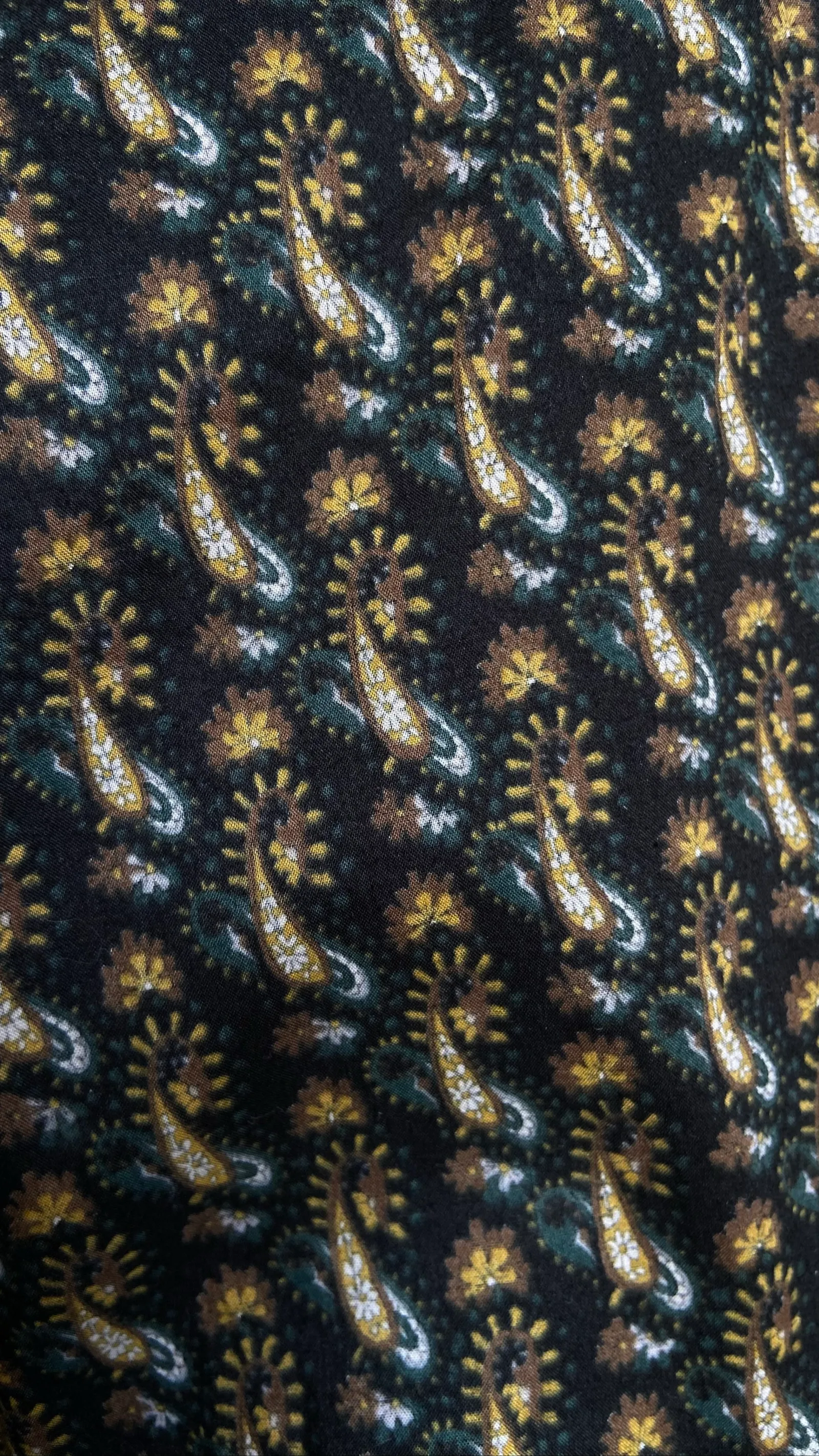 Our Legacy Initial Reversed Green Paisley-skjorta NWOT - Image 5