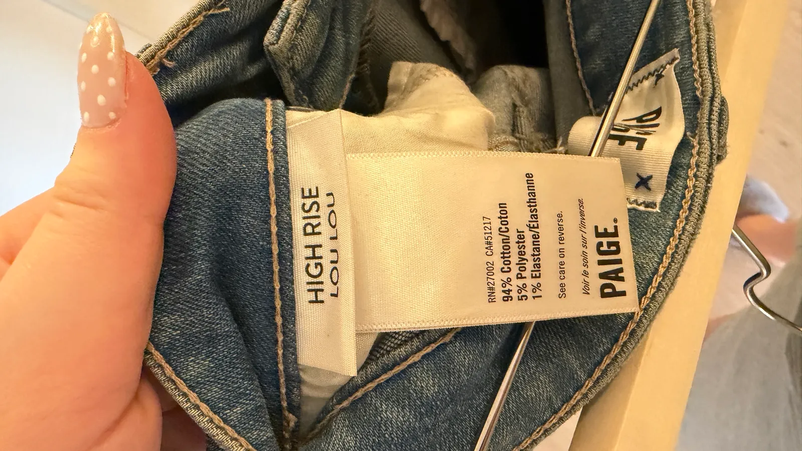 Paige High Rise Lou-jeans - Image 3