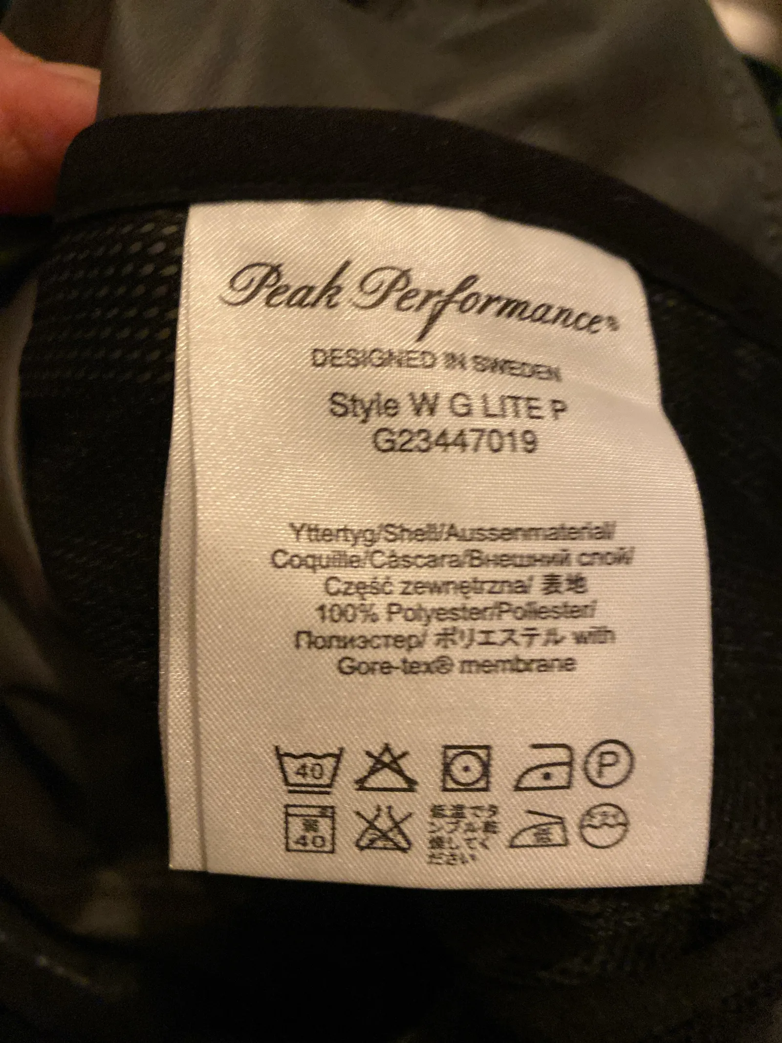 Peak Performance Wg Lite P-fritidsbyxor - Image 4