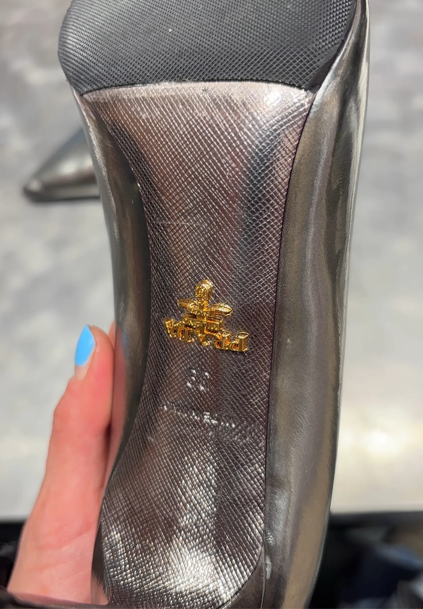 Prada-skinnklackar - Image 4