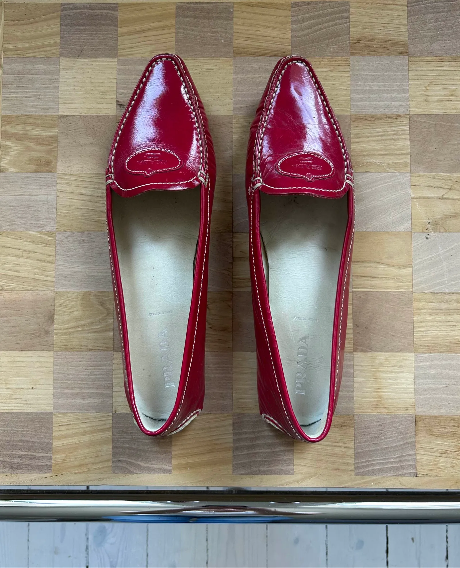 Prada-skinnloafers - Image 2