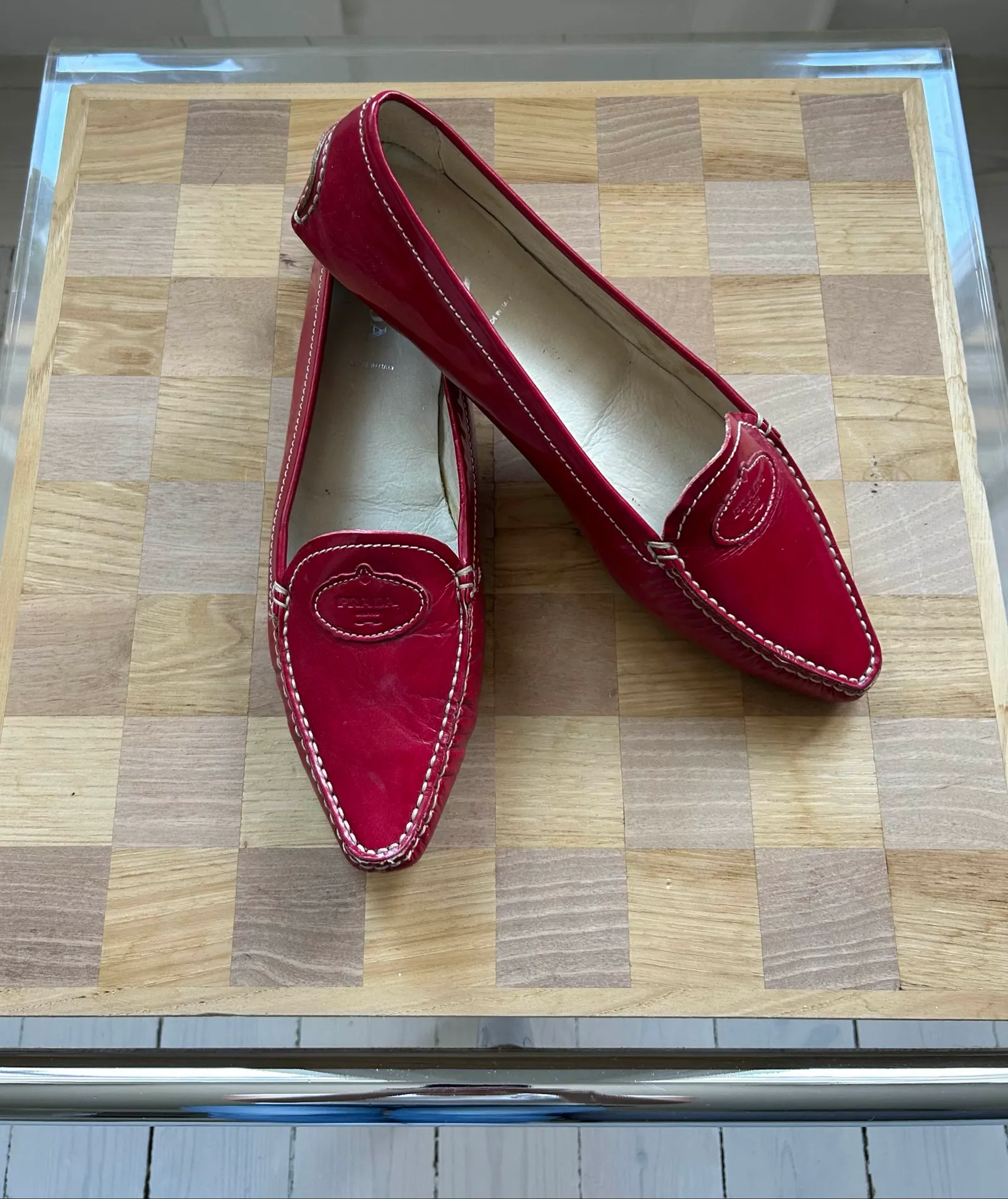 Prada-skinnloafers - Image 3