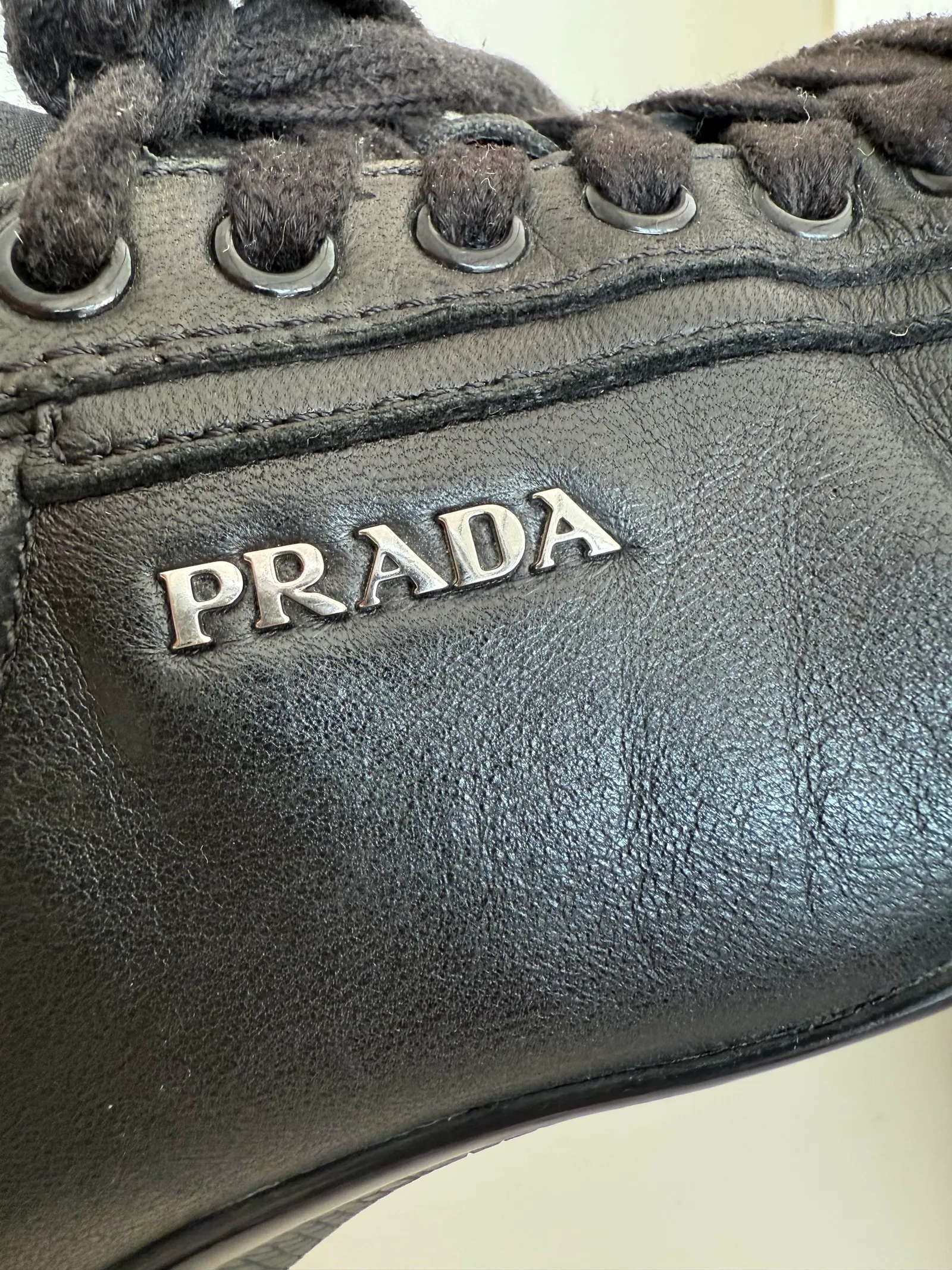Prada Sport-skinnsneakers - Image 2