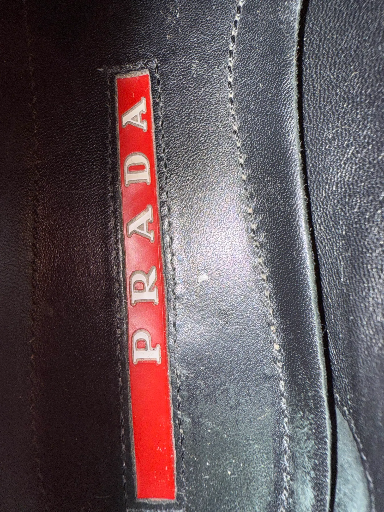 Prada Sport-skinnsneakers - Image 3