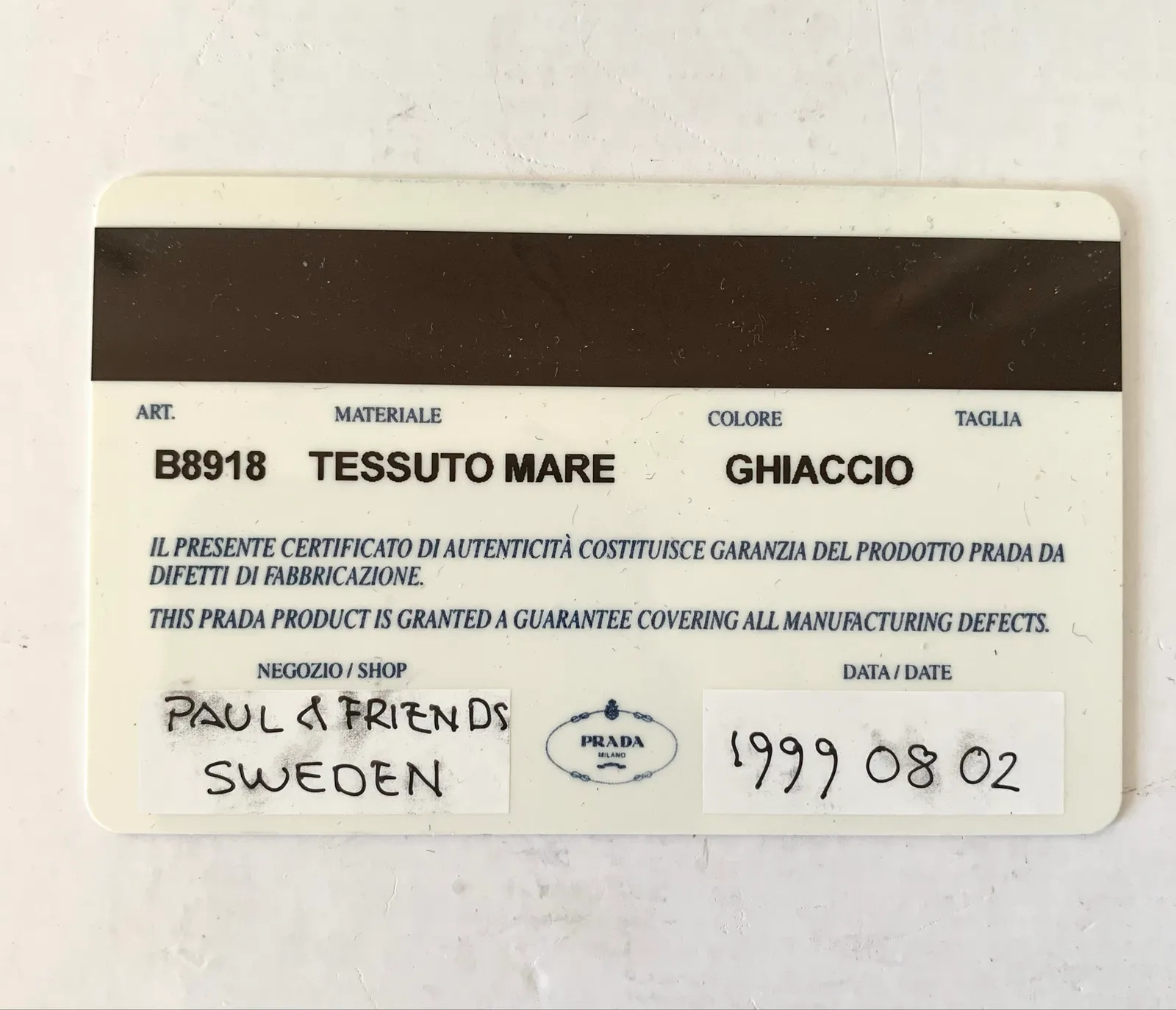 Prada Tessuto-axelremsväska - Image 6