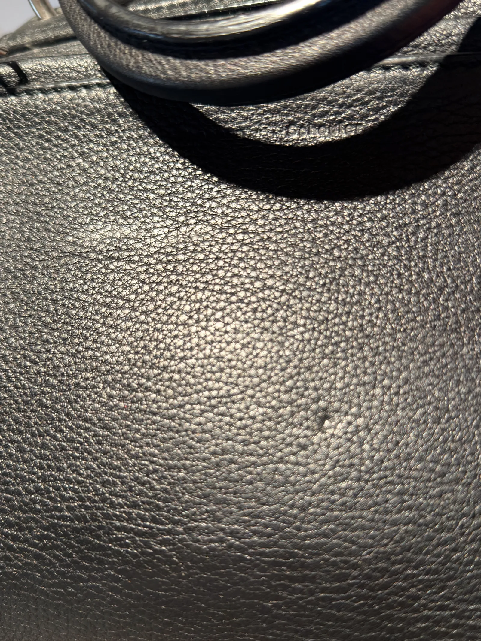 Proenza Schouler-skinnaxelremsväska - Image 5