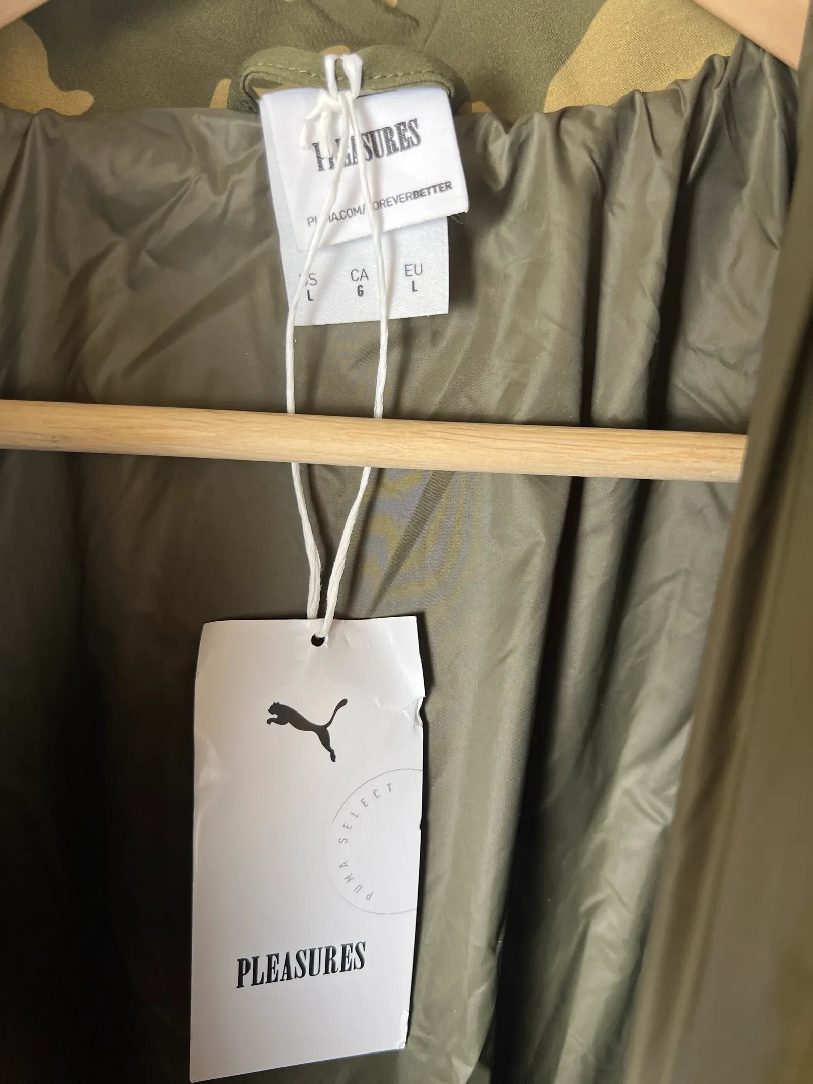 Puma x Pleasures-fritidsjacka NWT - Image 3