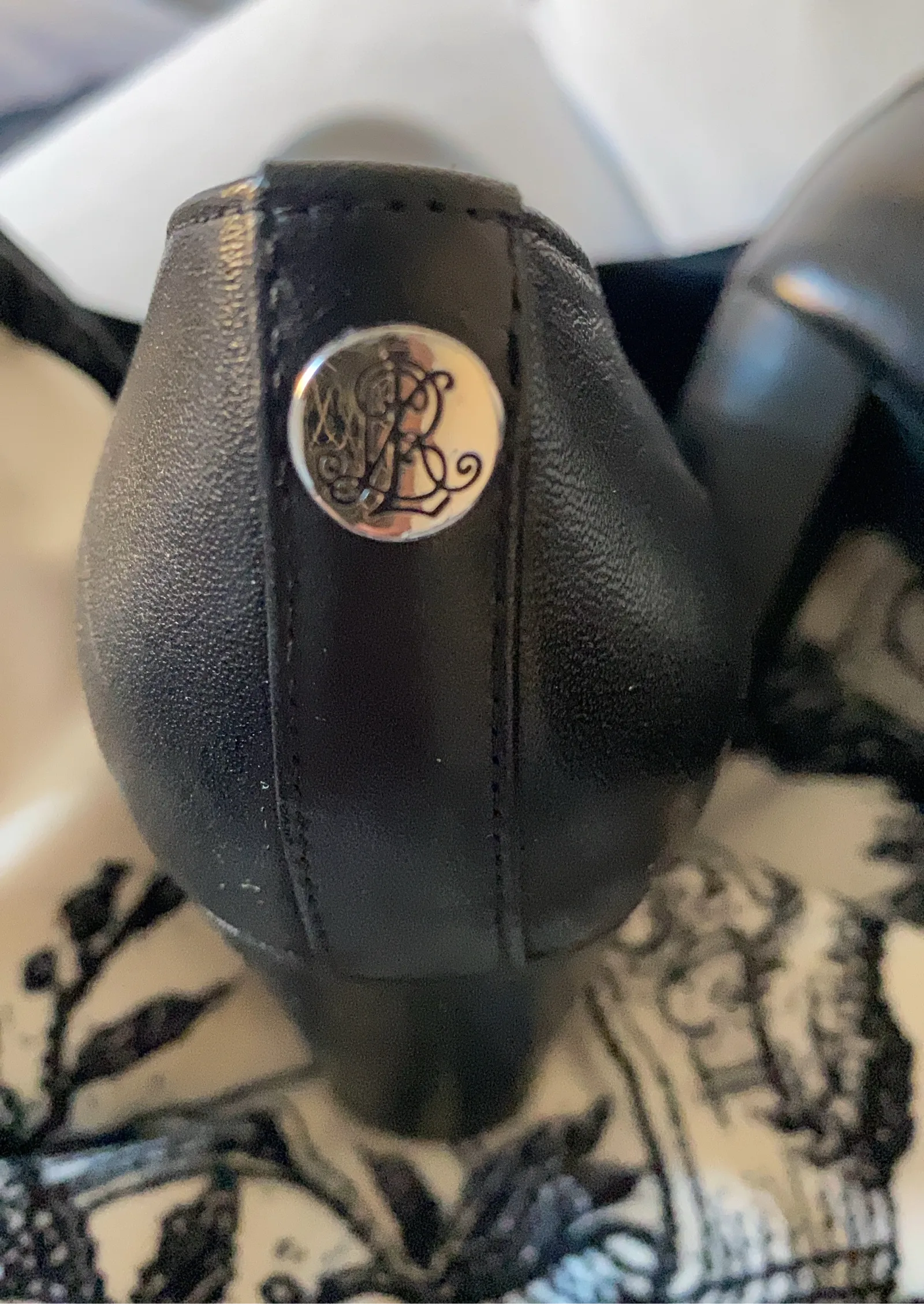 Ralph Lauren Maddie Pm Drs Black-skinnklackar NWOT - Image 3