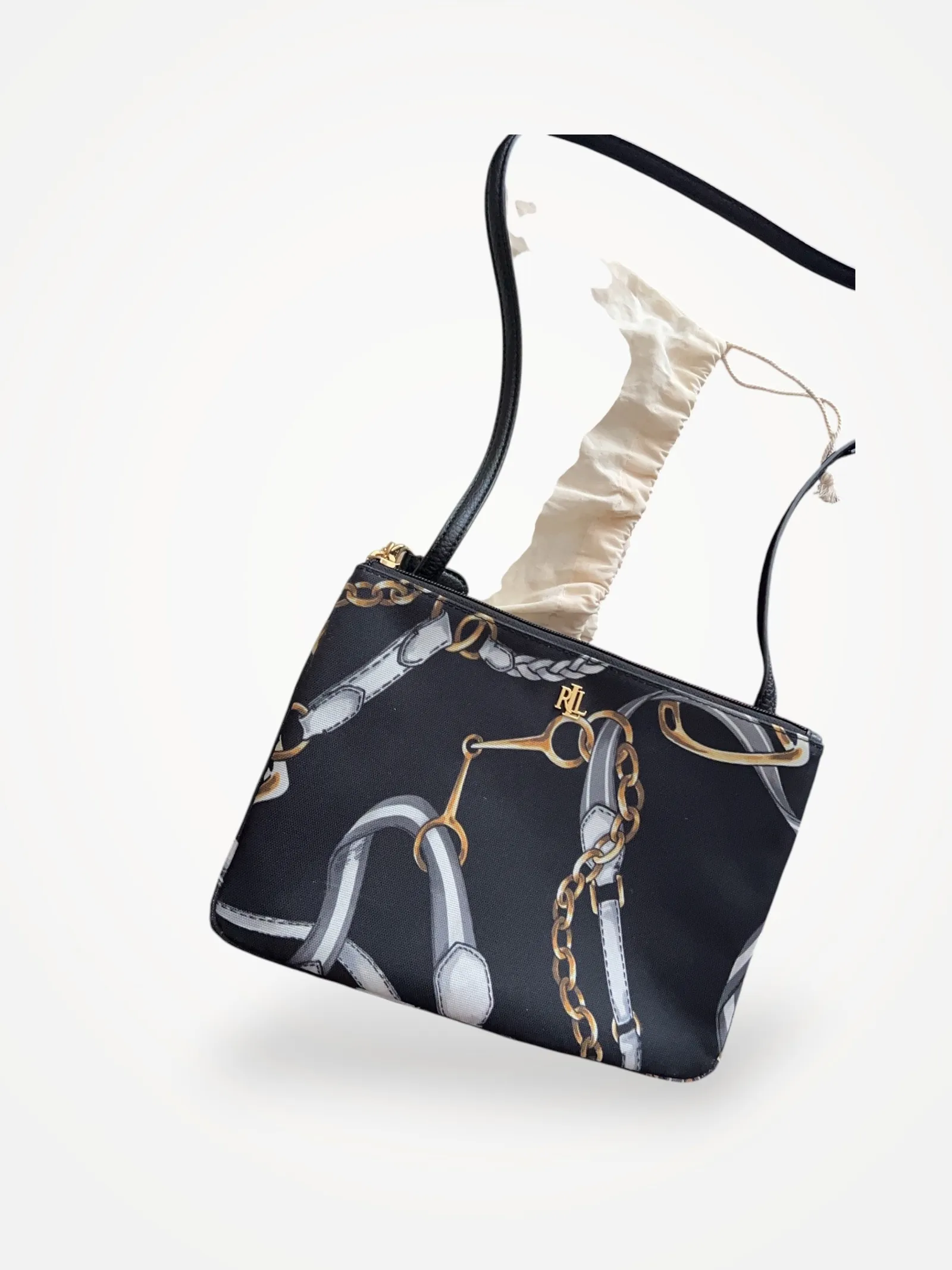Ralph Lauren Messenger-axelremsväska