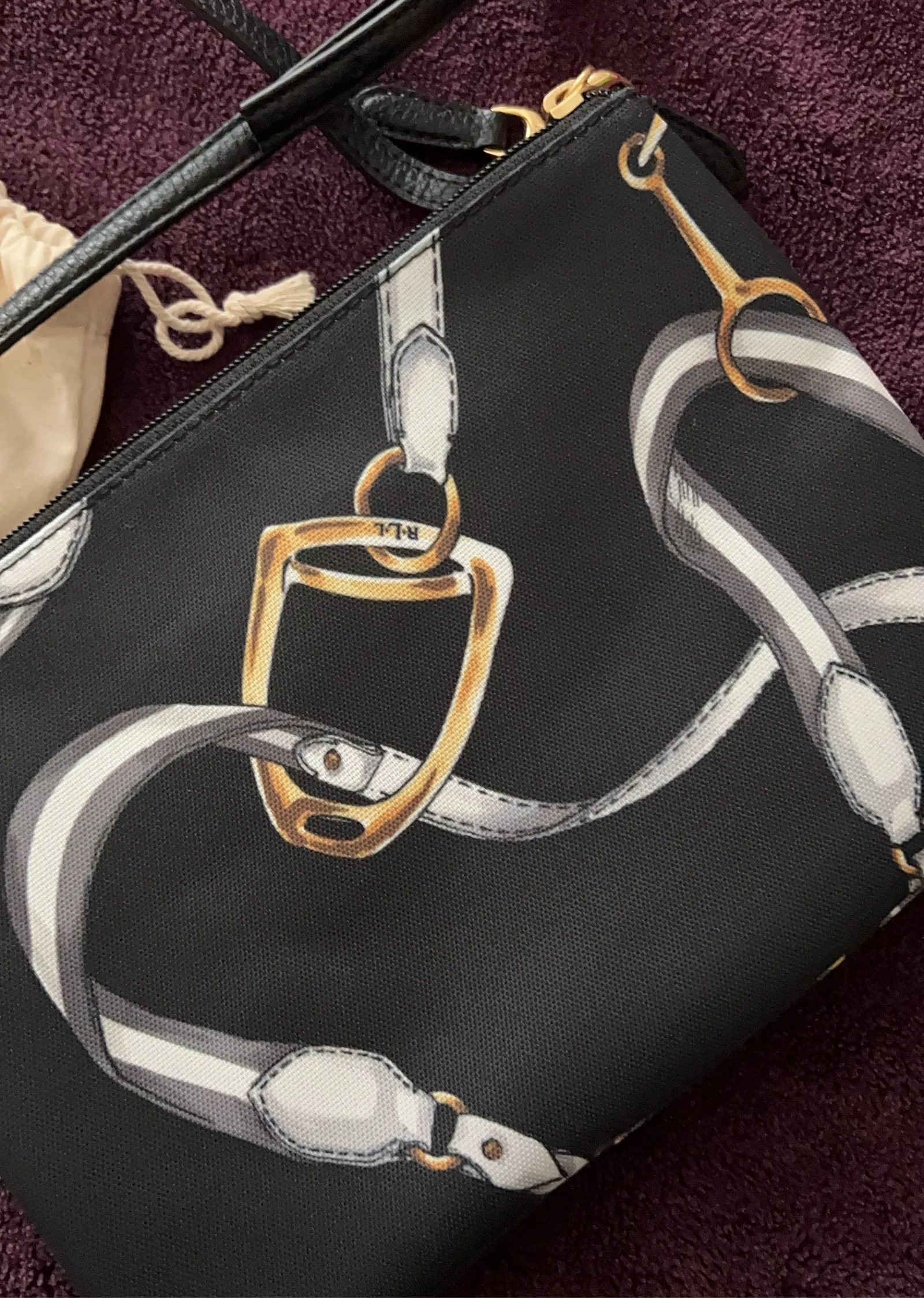Ralph Lauren Messenger-axelremsväska - Image 3