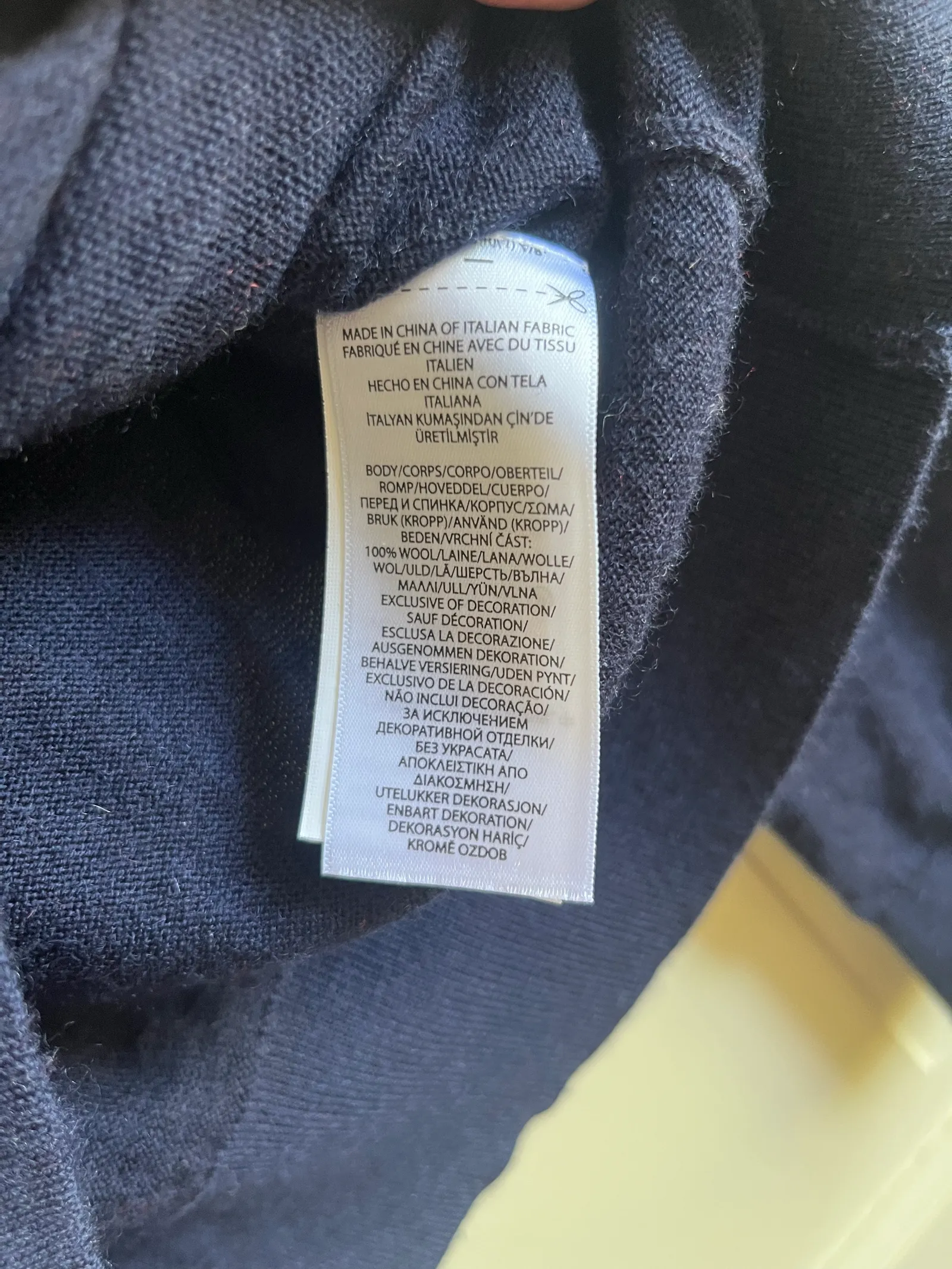 Ralph Lauren Round In Washable Merino-ulltröja - Image 2