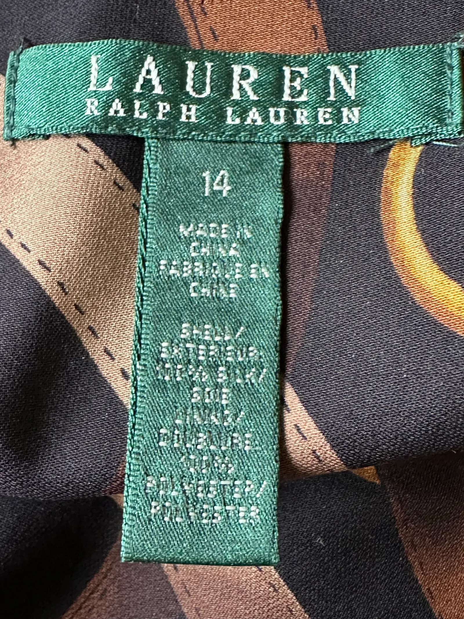 Ralph Lauren-sidenkjol - Image 2