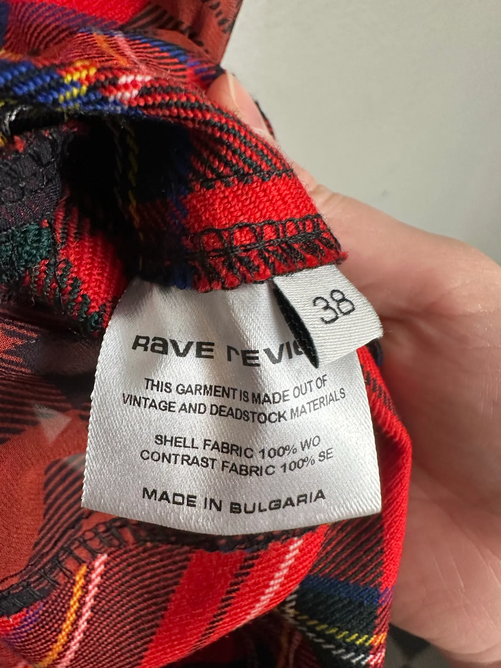 Rave Review-ullklänning NWT - Image 3