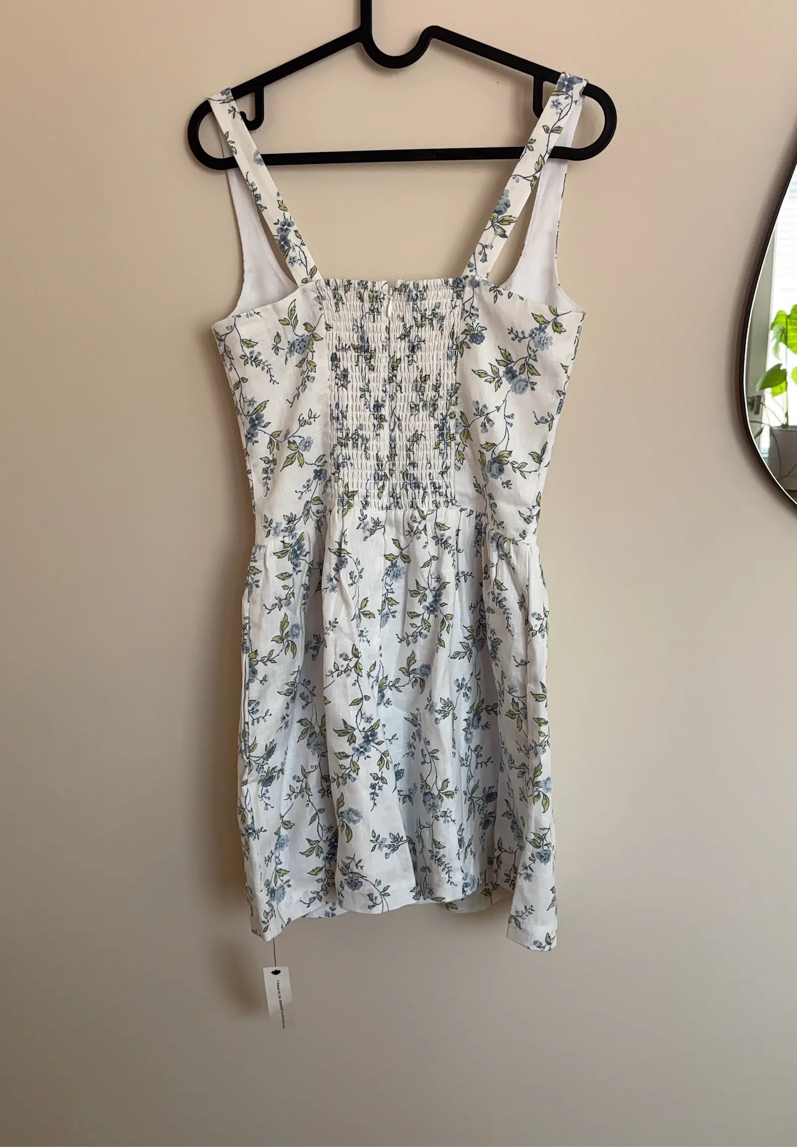 Reformation Janu Linen Mini-linneklänning NWT - Image 4