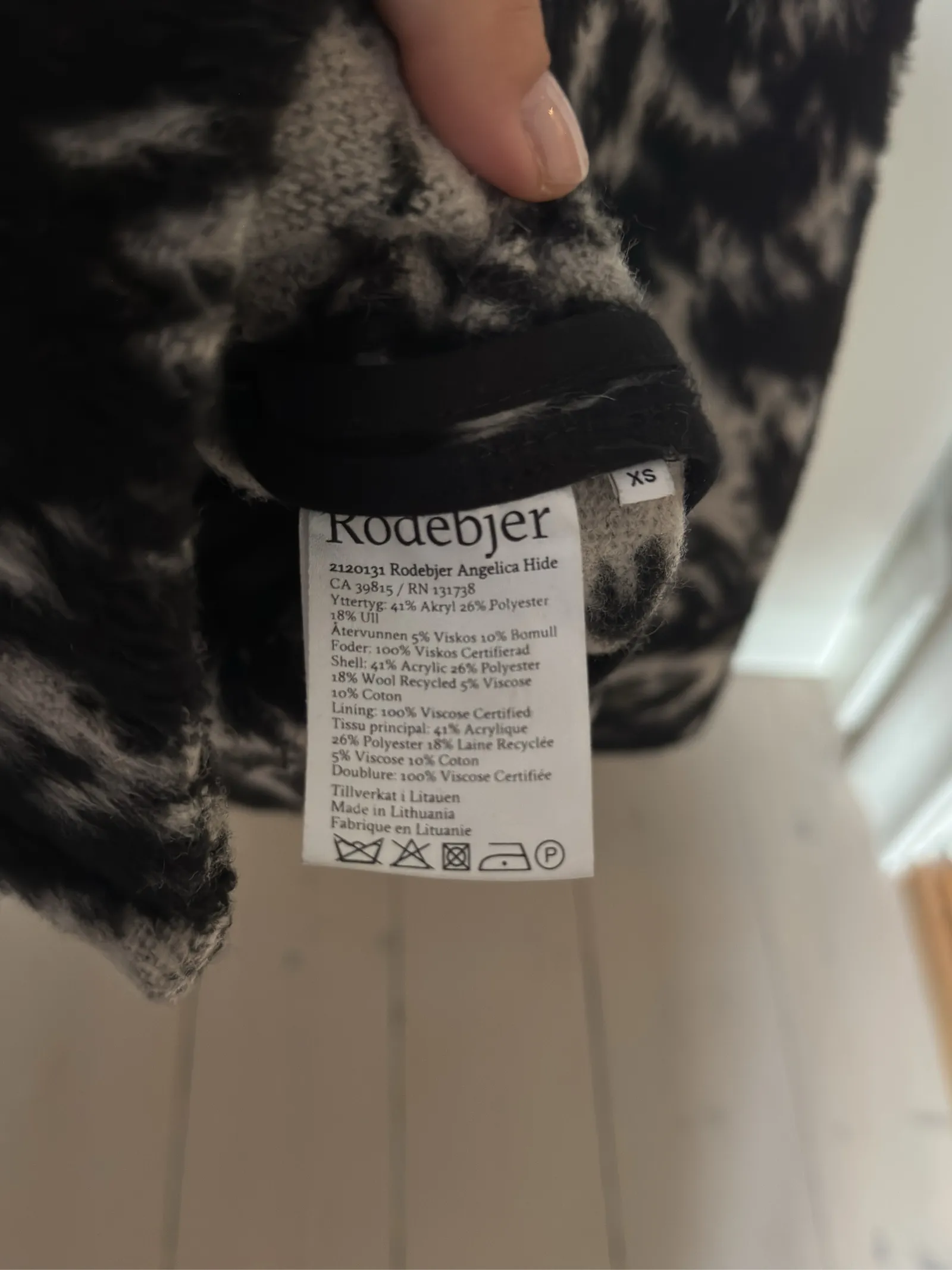 Rodebjer Angelica Hide-jacka - Image 3