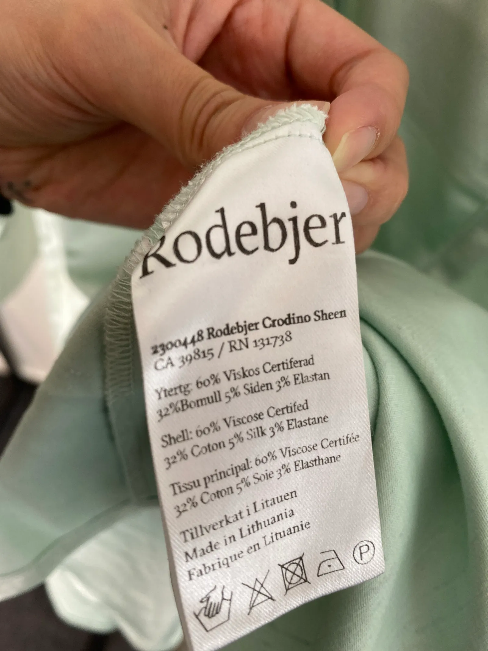 Rodebjer Crodino Sheen-skjorta - Image 4