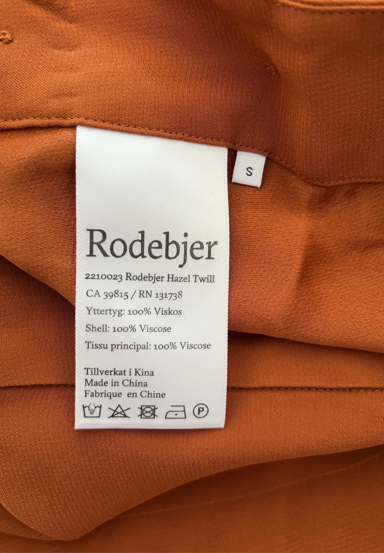 Rodebjer Hazel Twill-kjol - Image 4