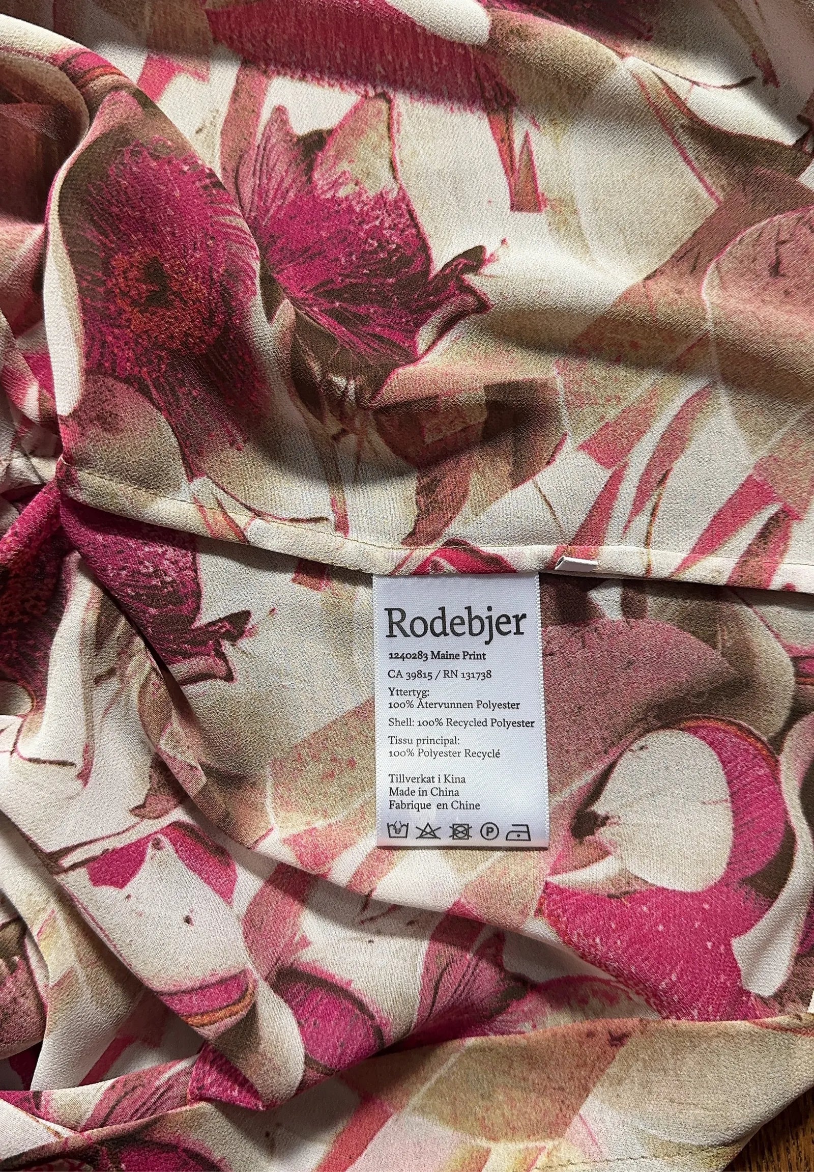 Rodebjer Maine Print-blus NWOT - Image 3