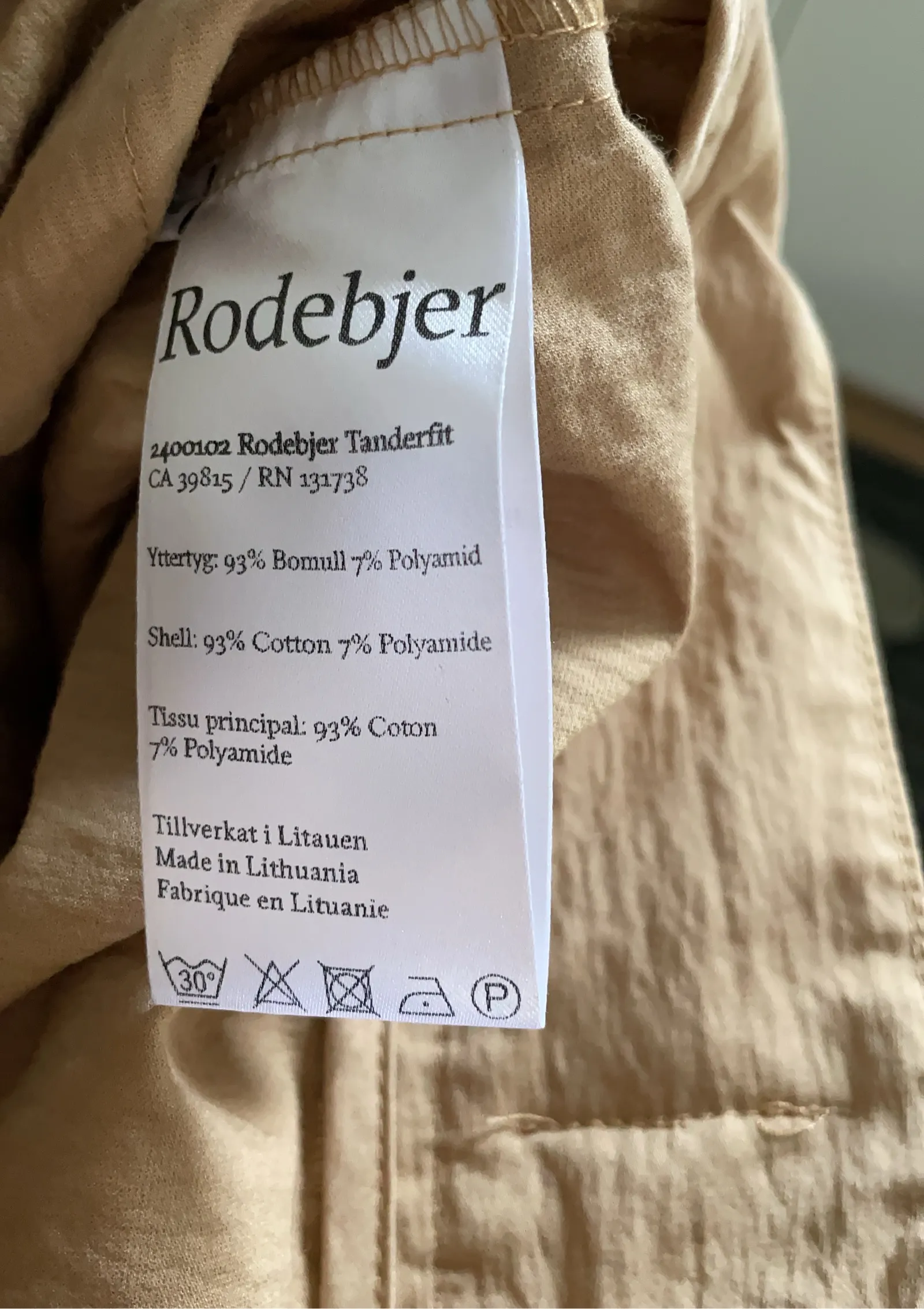 Rodebjer Tanderfit-byxor - Image 3