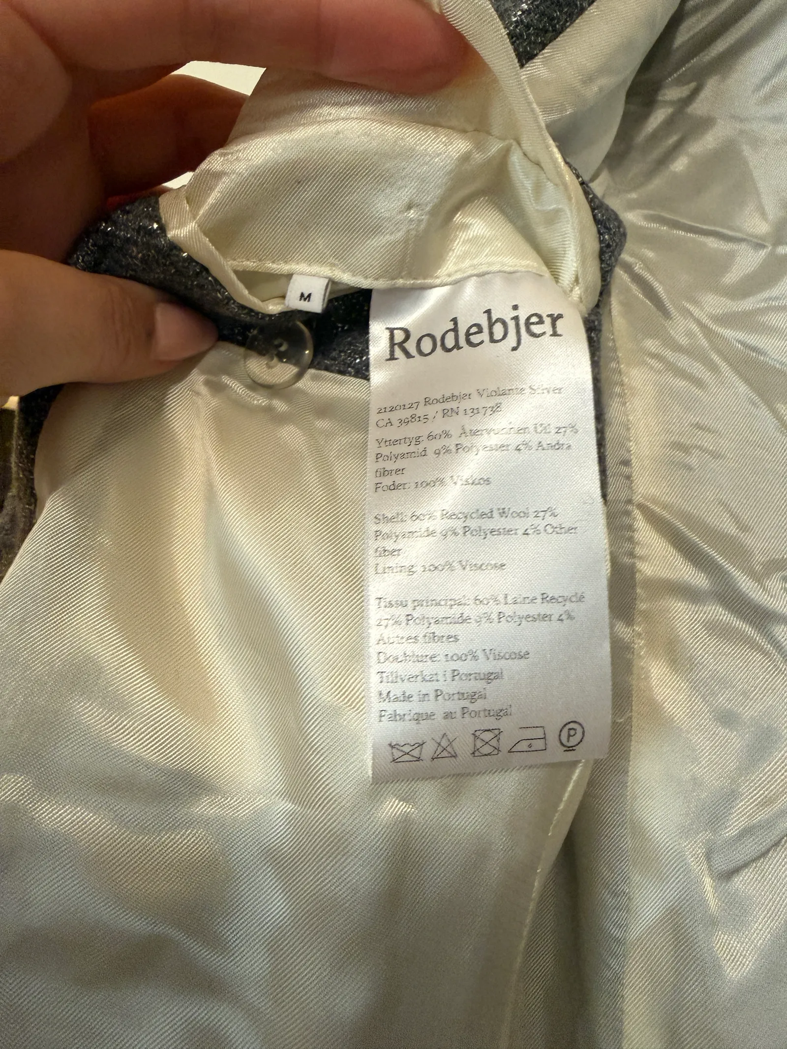 Rodebjer Violante Silver-kavaj NWOT - Image 4