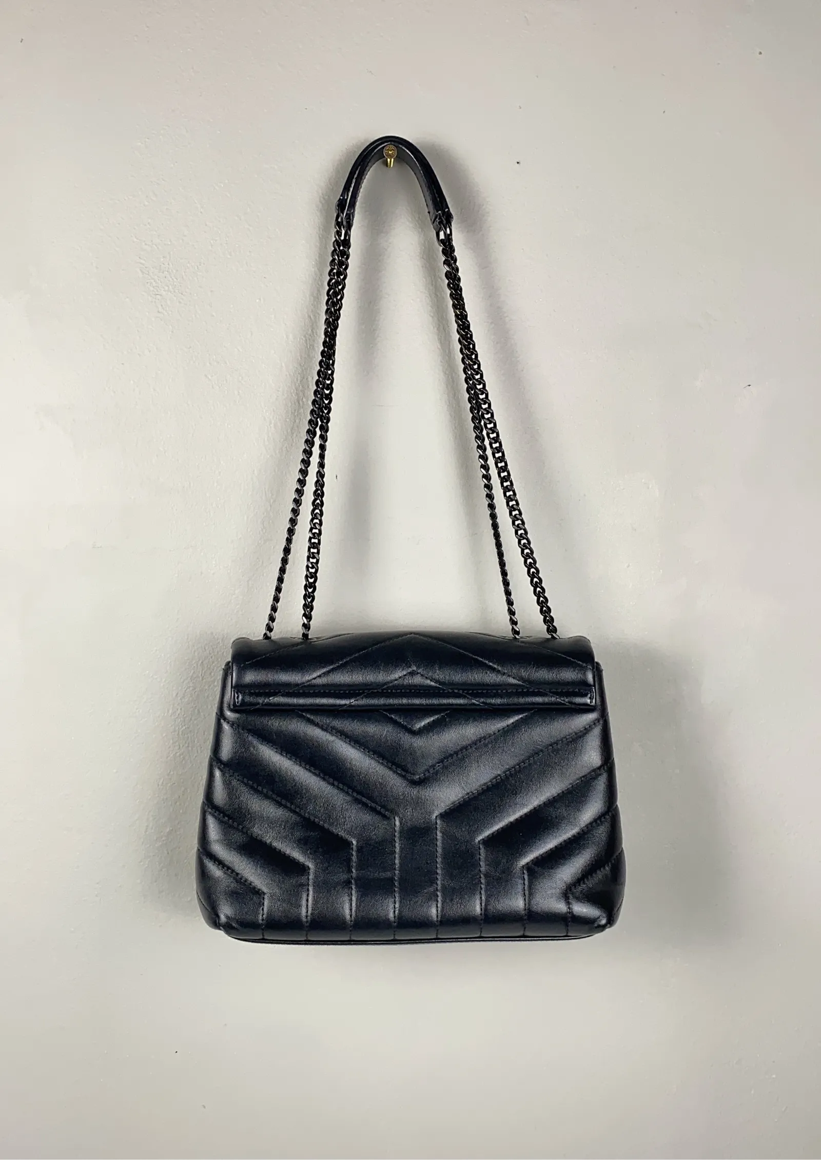 Saint Laurent-skinnaxelremsväska - Image 3