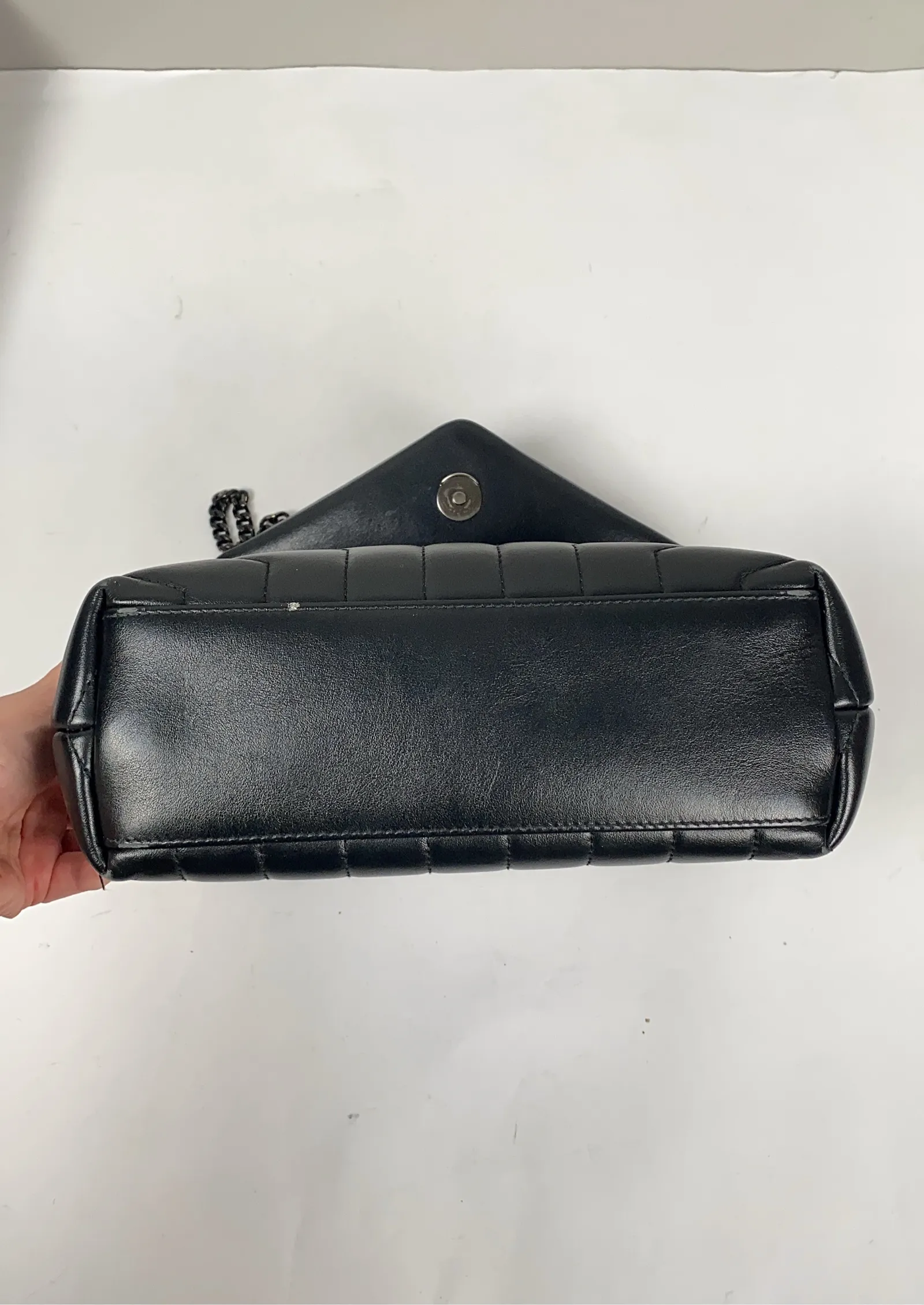 Saint Laurent-skinnaxelremsväska - Image 5