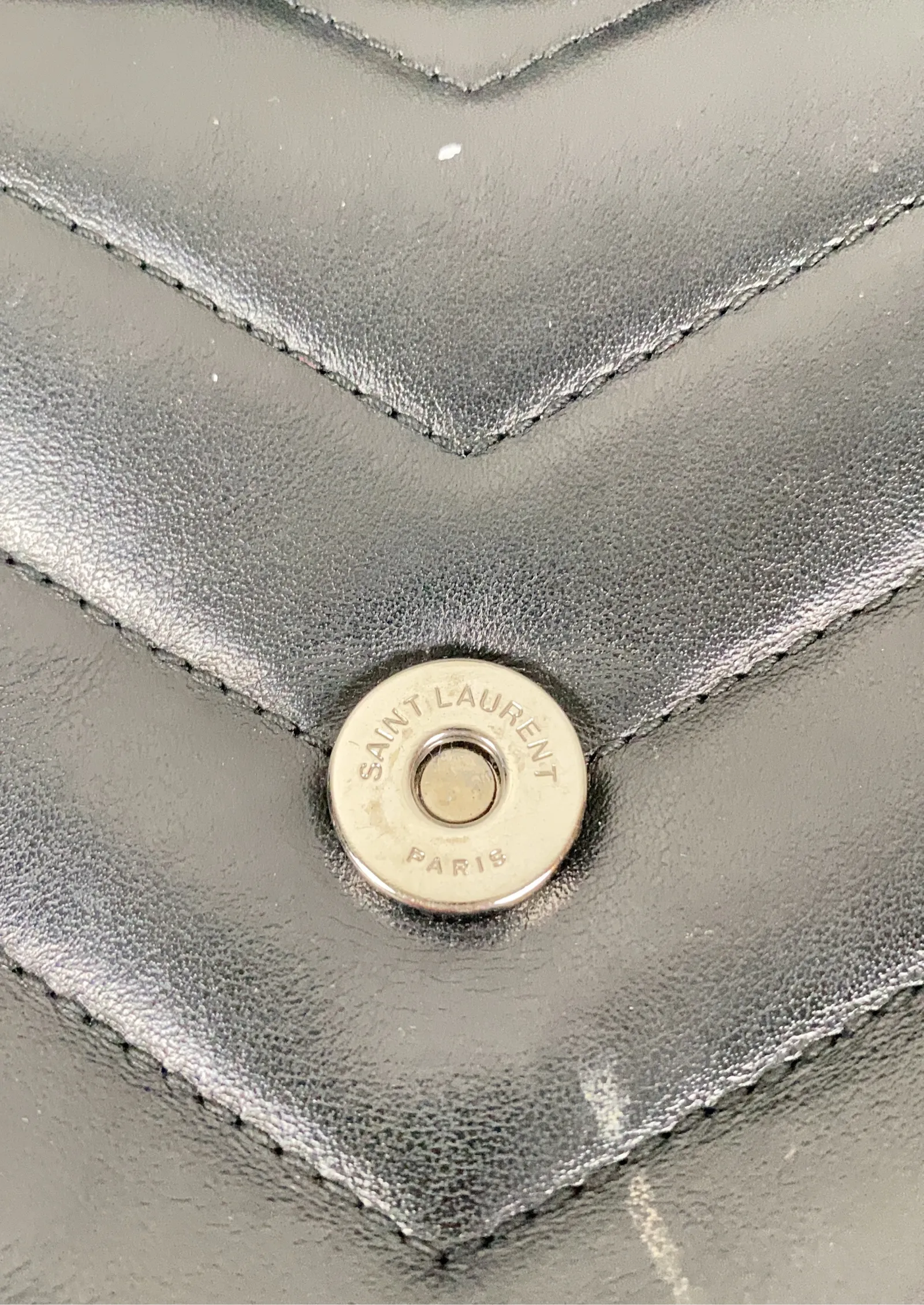 Saint Laurent-skinnaxelremsväska - Image 6