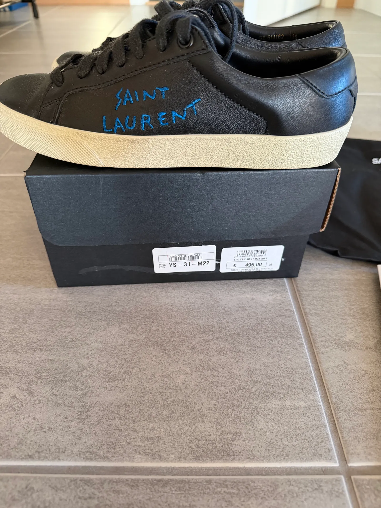 Saint Laurent-skinnsneakers - Image 2