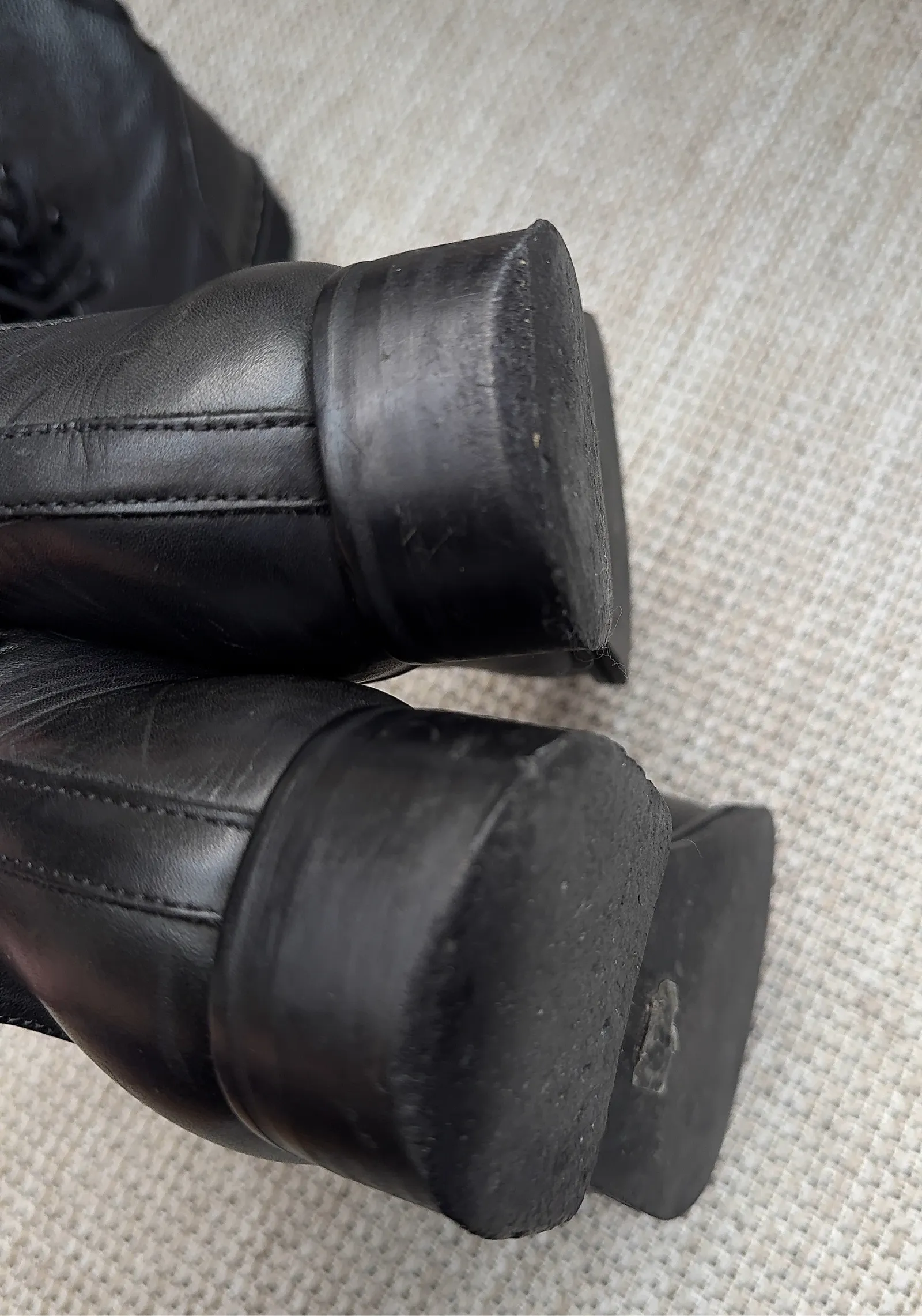 Samsøe Samsøe-skinnsneakers - Image 7