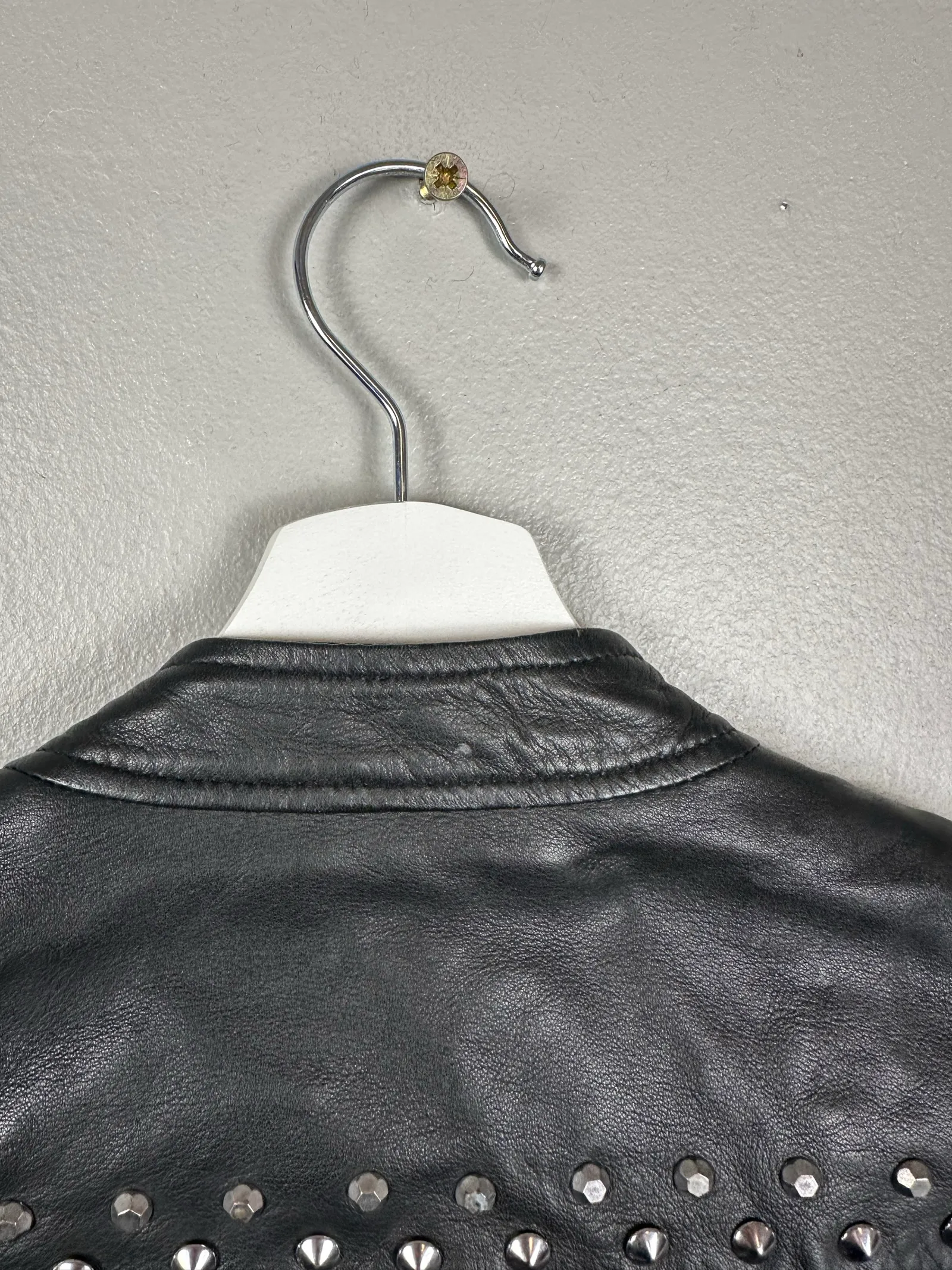 Sand Soft Lamb Leather Vilde-skinnjacka - Image 10