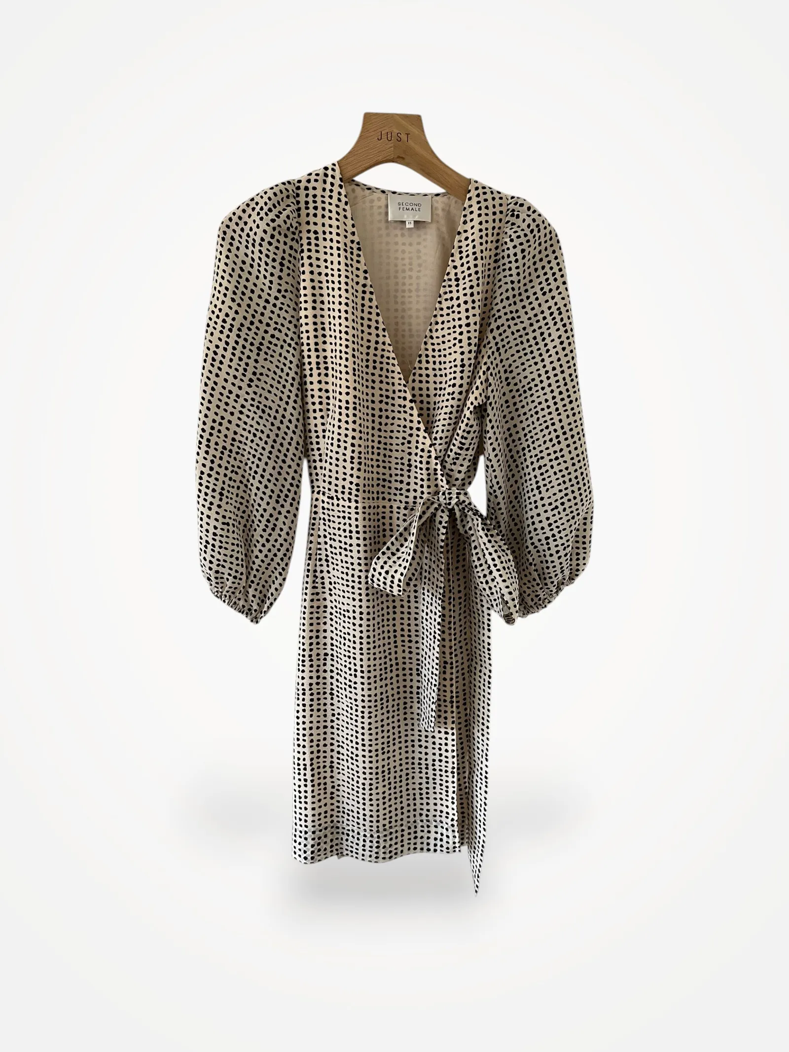 Second Female Hampshire Wrap-klänning NWOT