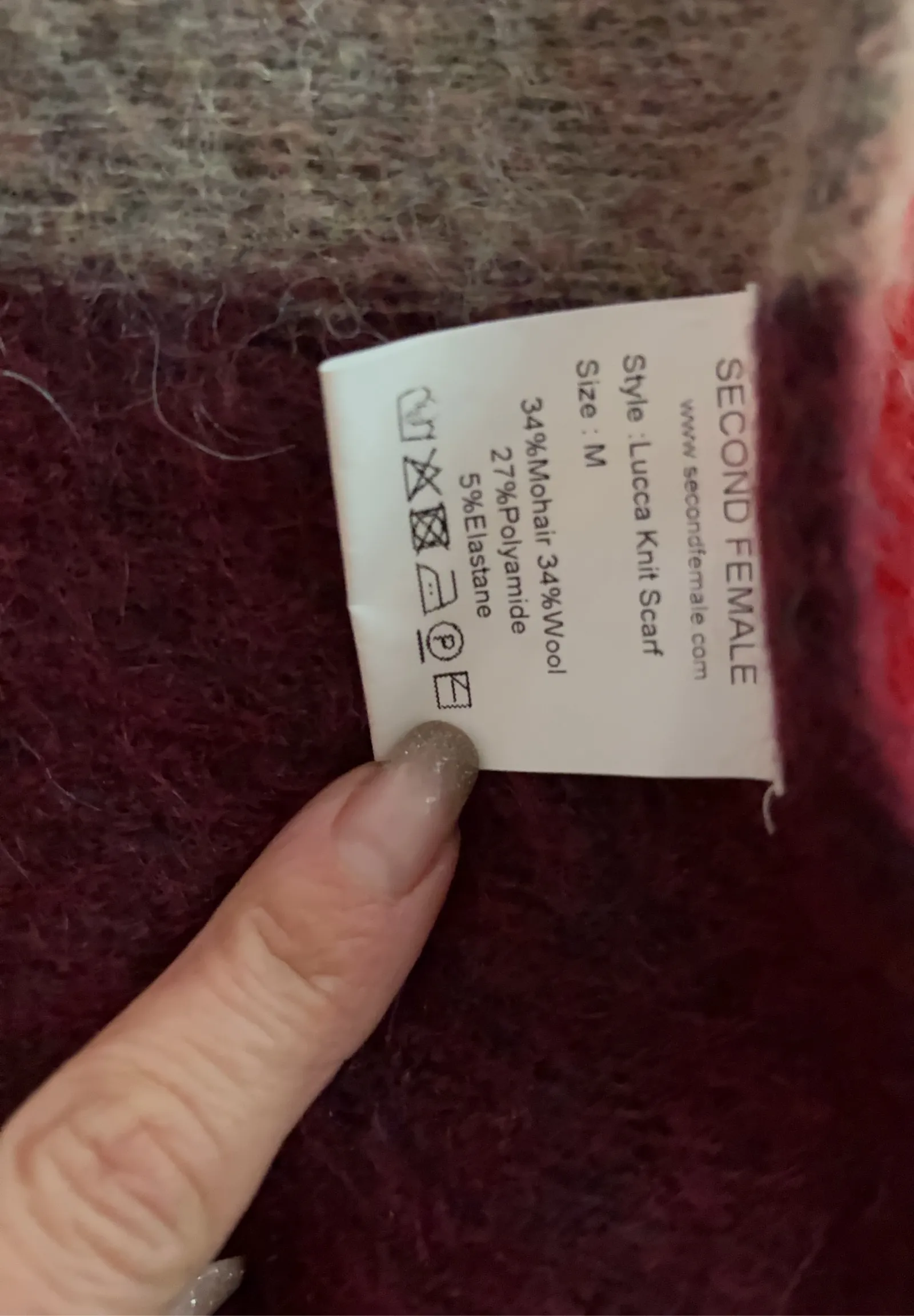 Second Female Lucca Knit-ullhalsduk - Image 3
